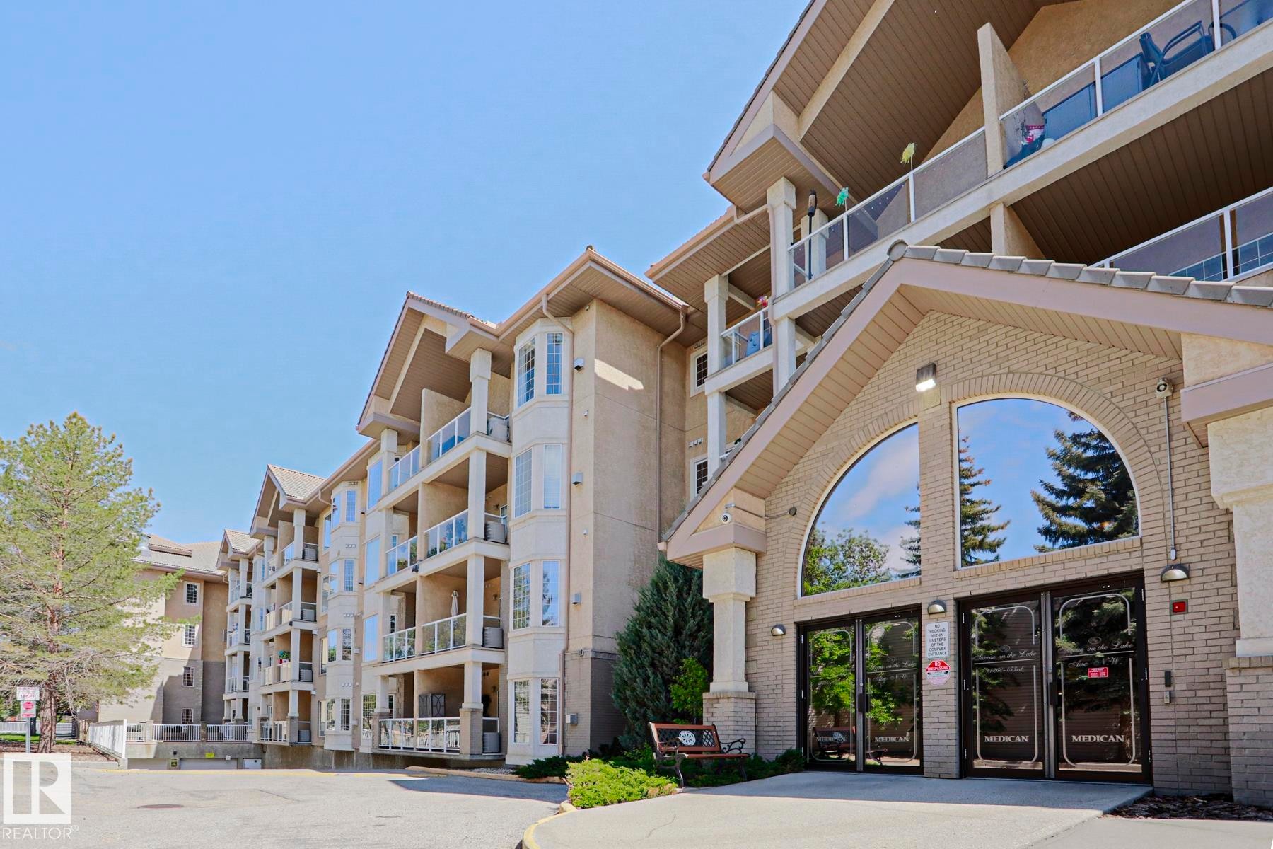 #131 11260 153 Av Nw, Edmonton, AB - Outdoor With Balcony With Facade