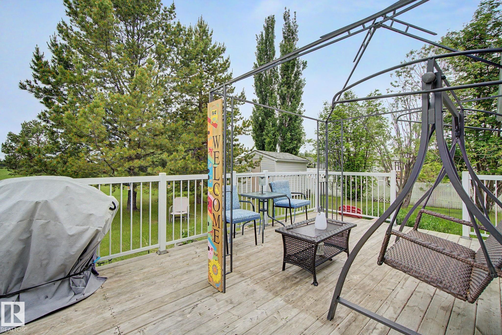 #179 3400 48 St, Stony Plain, AB - Outdoor With Deck Patio Veranda With Exterior