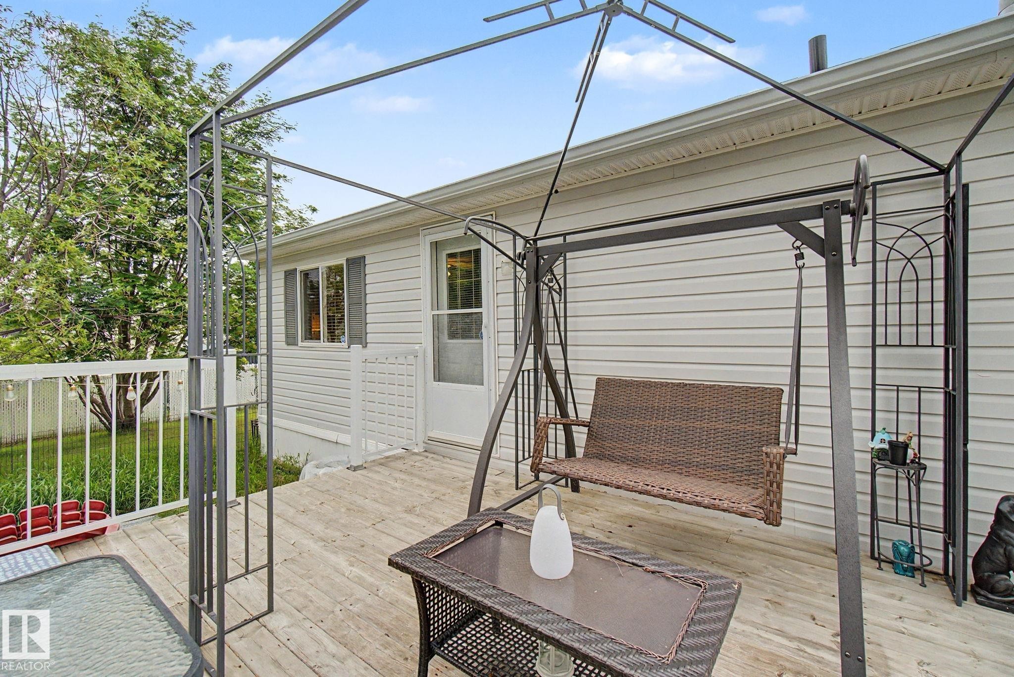 #179 3400 48 St, Stony Plain, AB - Outdoor With Deck Patio Veranda With Exterior