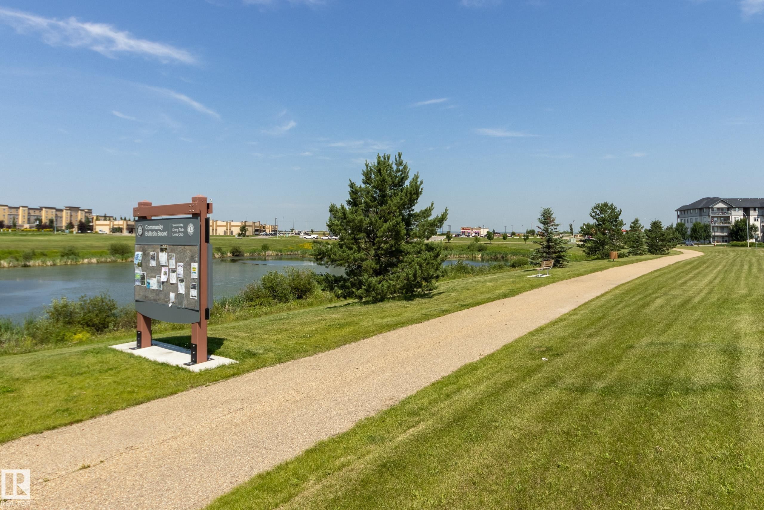101 Sandstone Estates, Stony Plain, AB - Outdoor With Body Of Water With View
