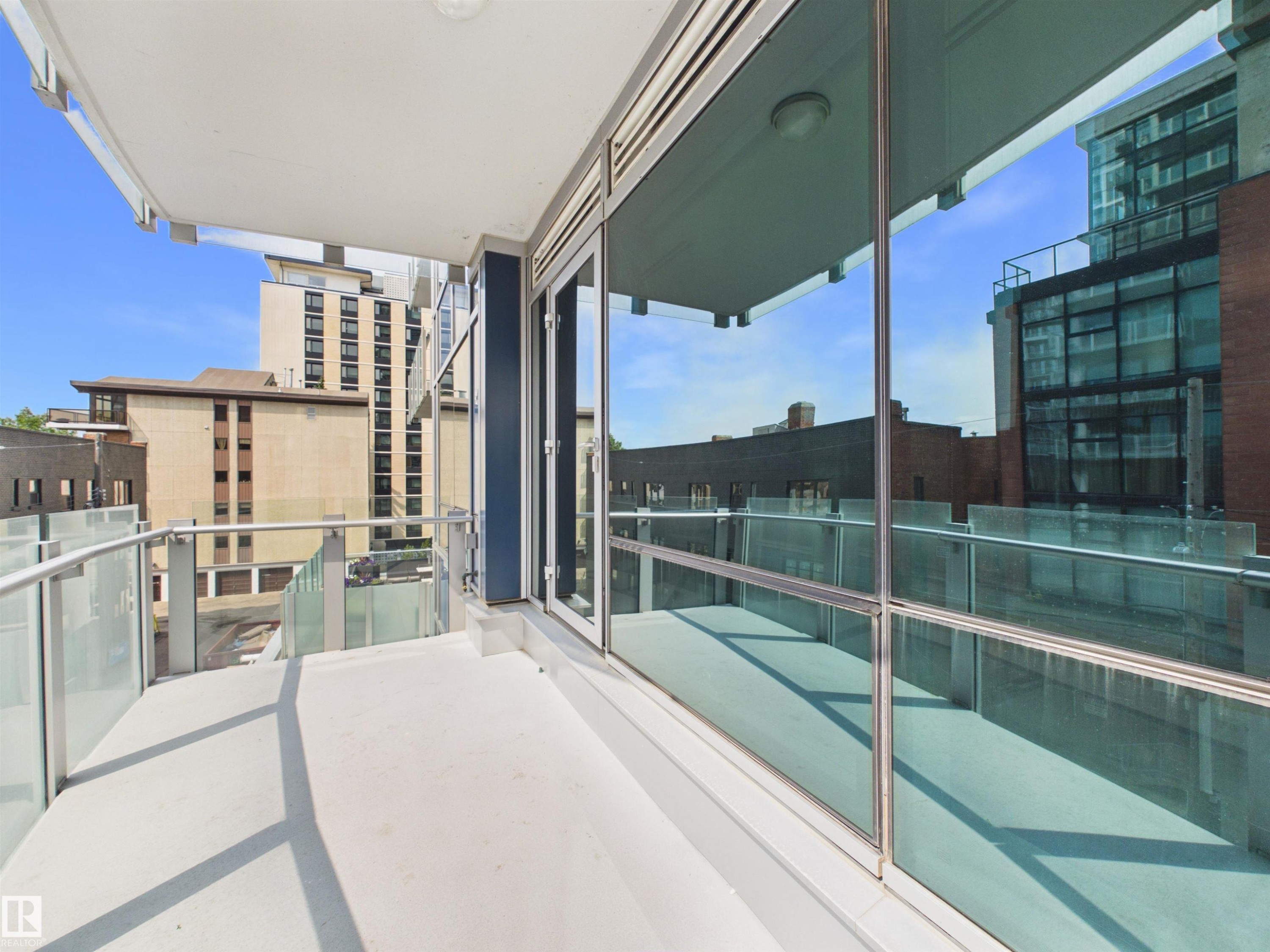 #307 11969 Jasper Av Nw, Edmonton, AB - Outdoor With Balcony With Exterior