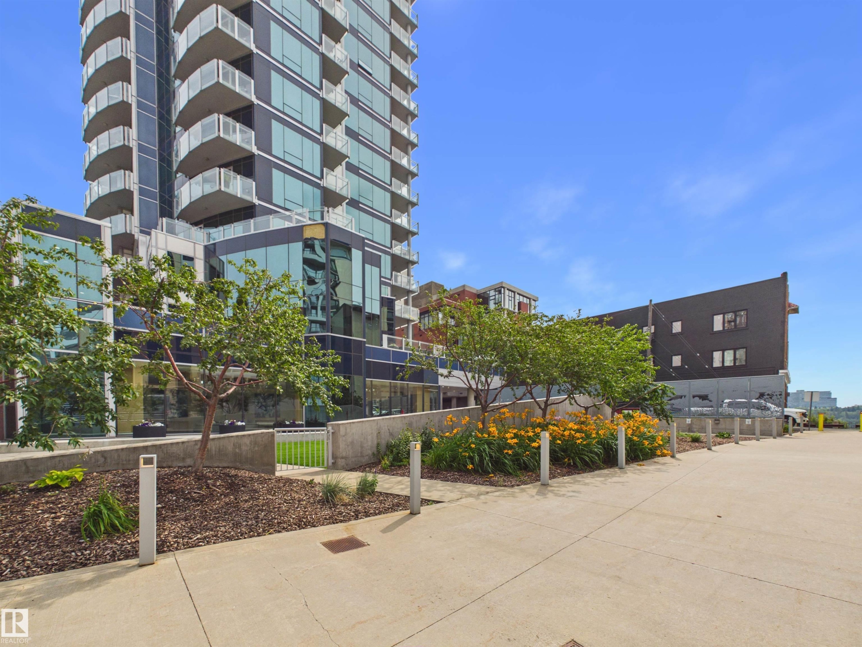 #307 11969 Jasper Av Nw, Edmonton, AB - Outdoor With Balcony