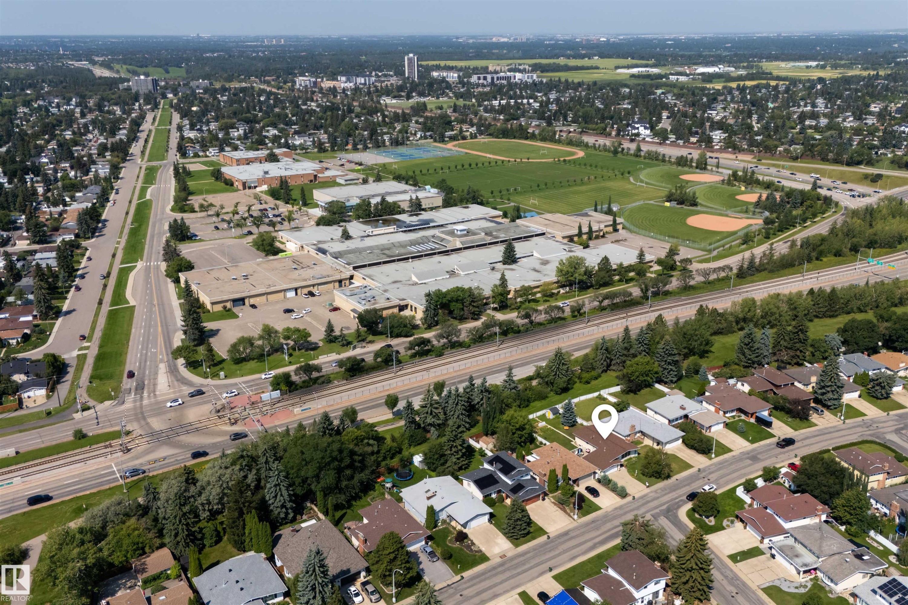 4124 110 Street Nw, Edmonton, AB - Outdoor With View