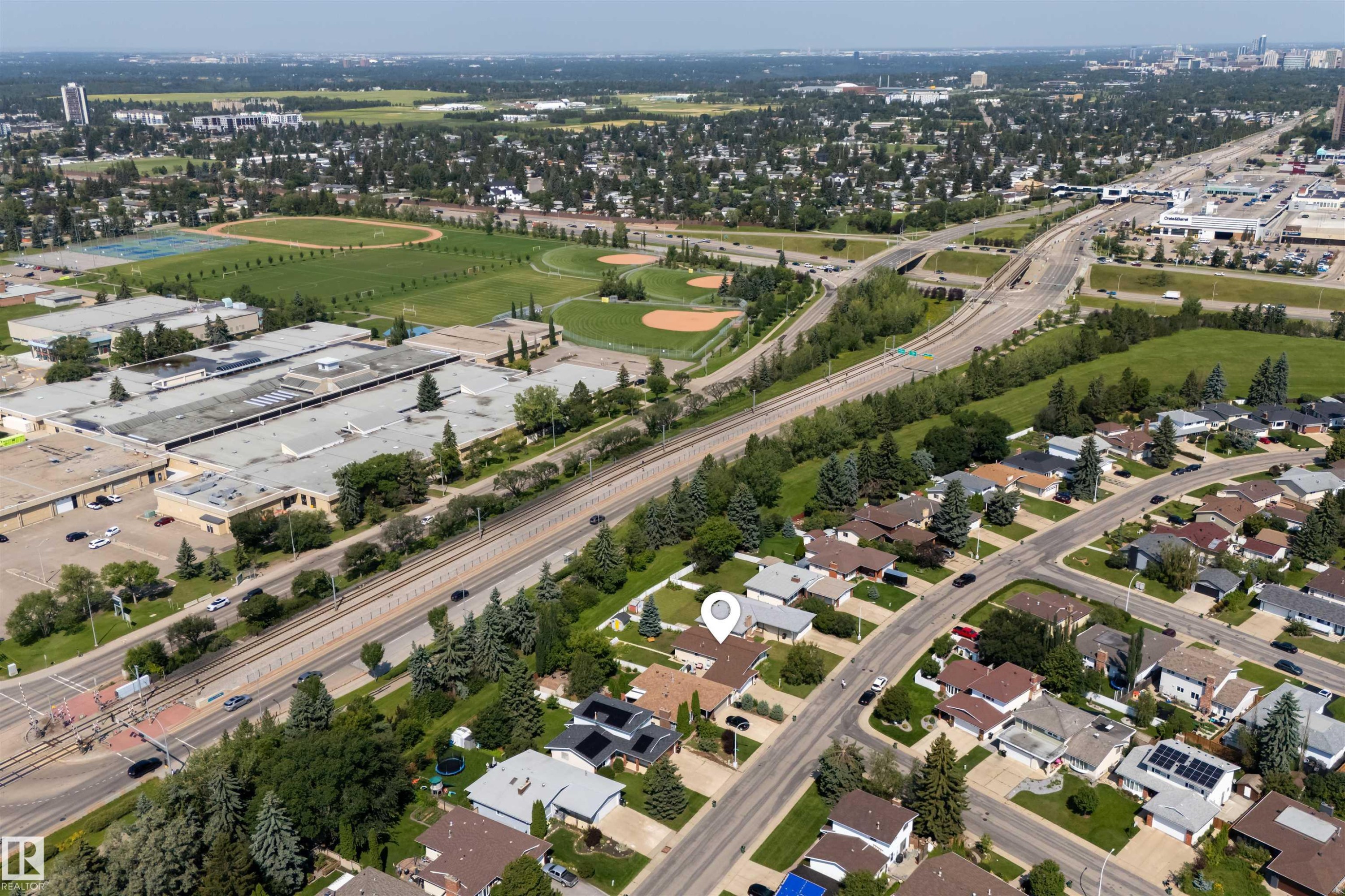 4124 110 Street Nw, Edmonton, AB - Outdoor With View