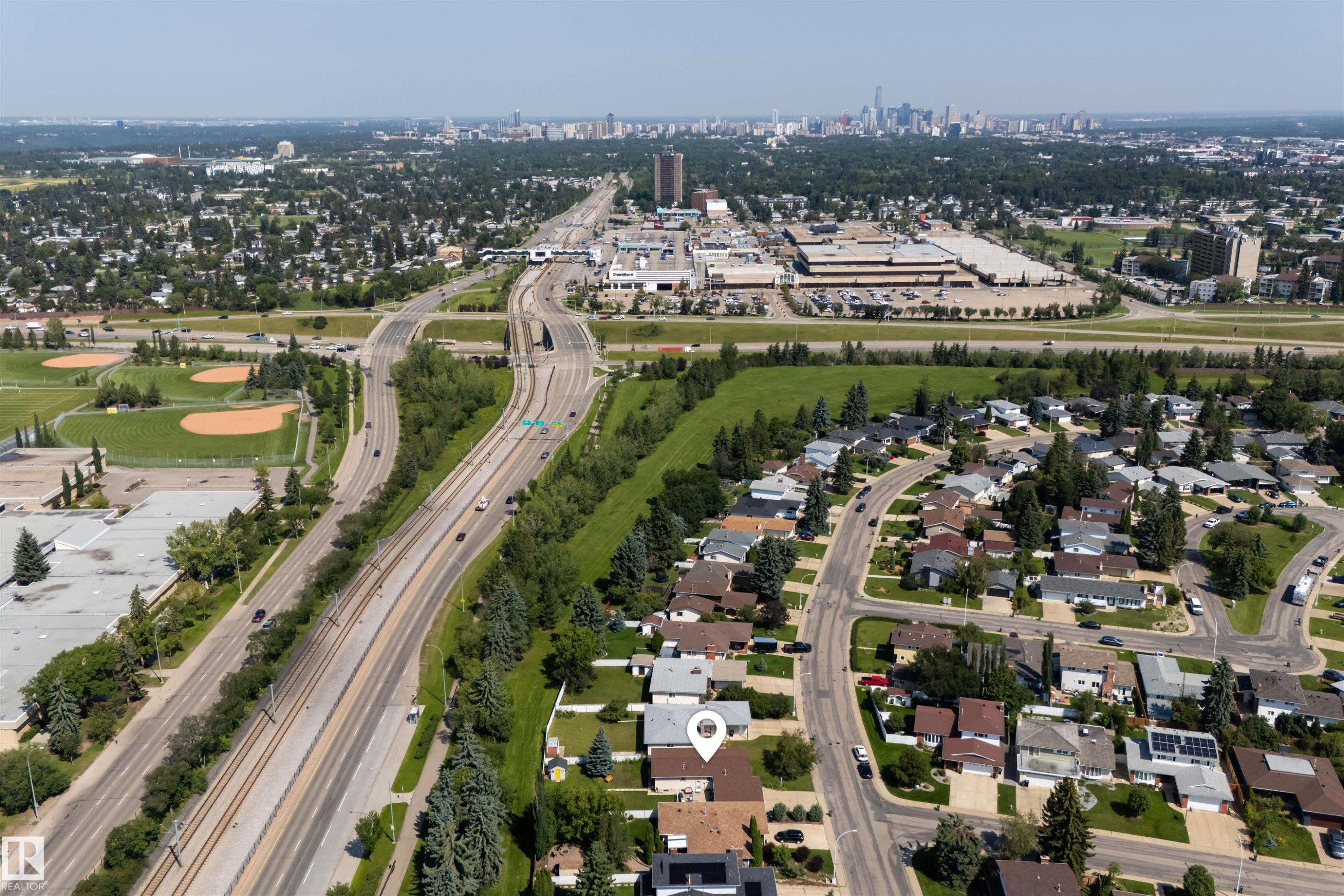 4124 110 Street Nw, Edmonton, AB - Outdoor With View