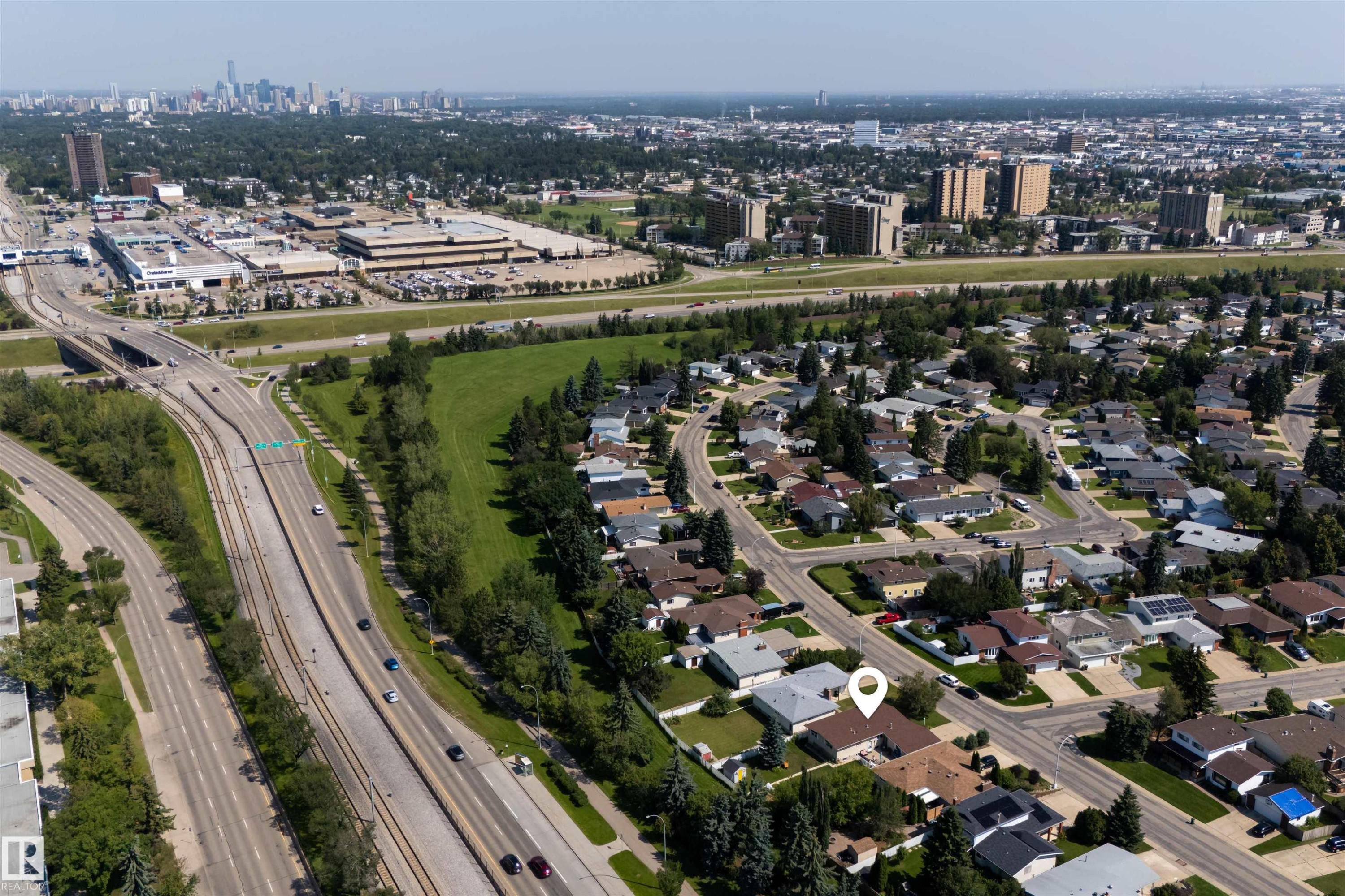 4124 110 Street Nw, Edmonton, AB - Outdoor With View