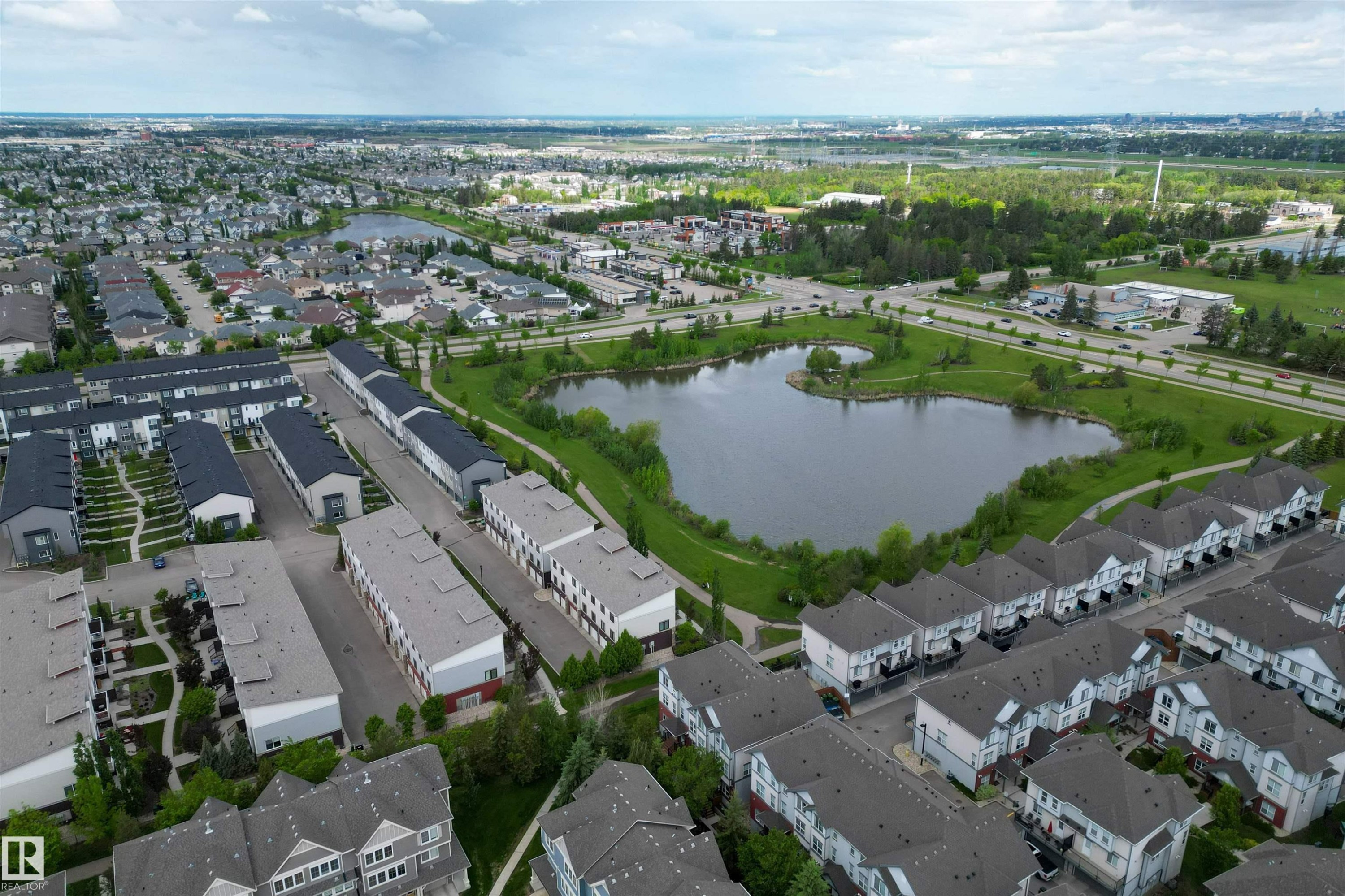 #111 804 Welsh Dr Sw, Edmonton, AB - Outdoor With Body Of Water With View