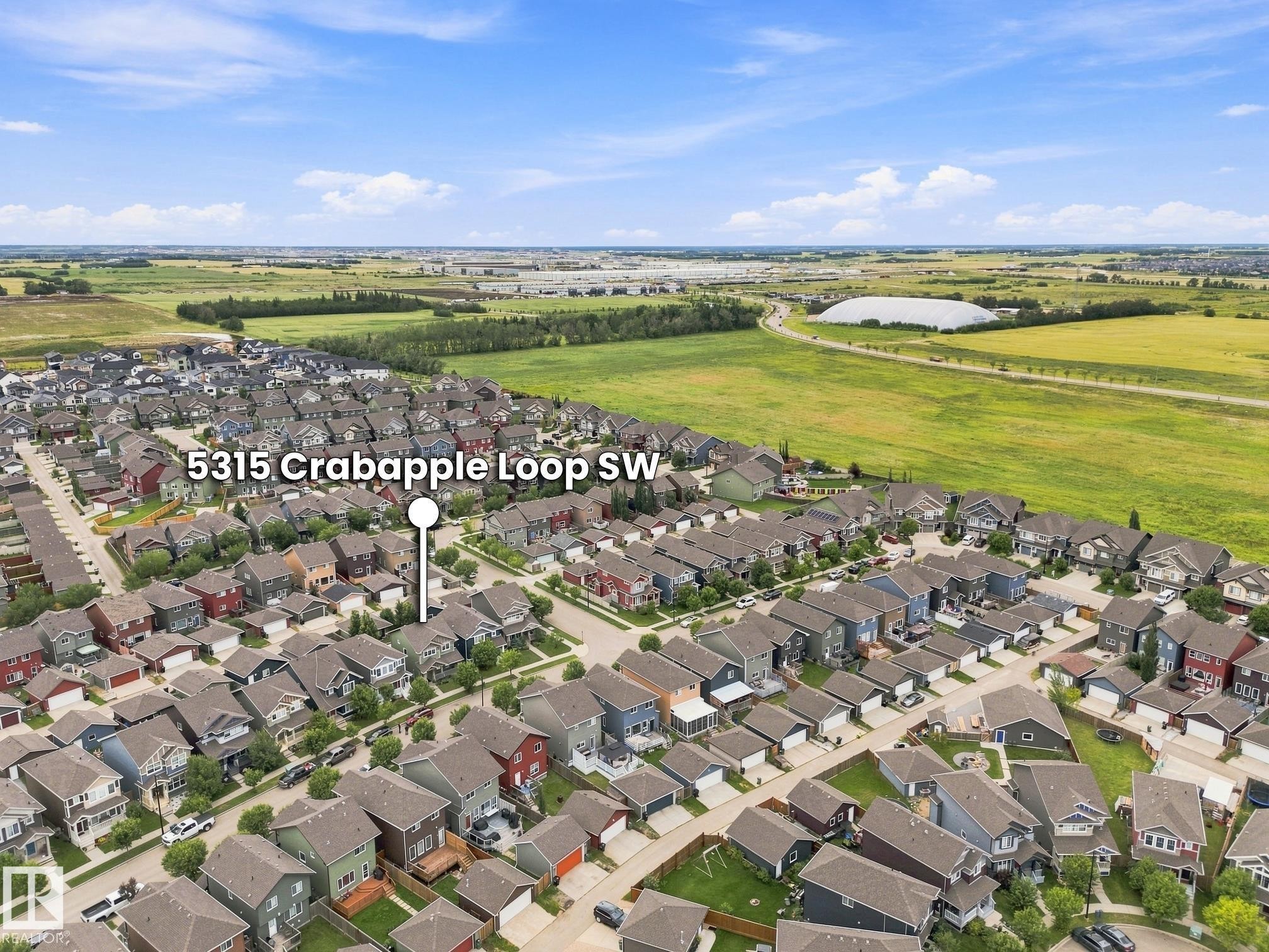 5315 Crabapple Loop Sw, Edmonton, AB - Outdoor With View