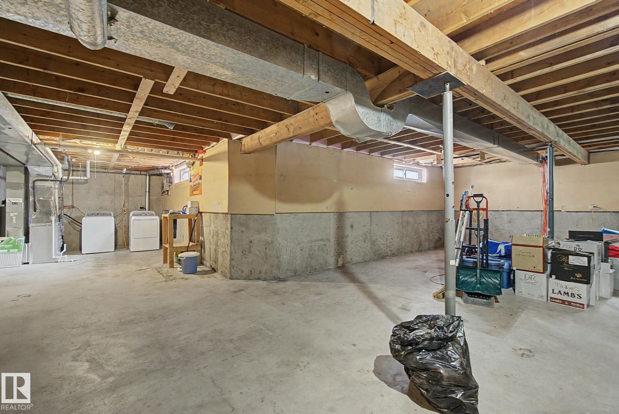 14541 121 Street Nw, Edmonton, AB - Indoor Photo Showing Basement