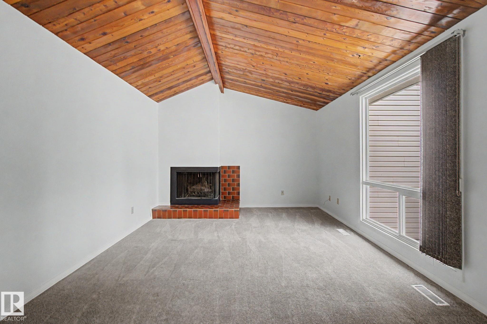 14541 121 Street Nw, Edmonton, AB - Indoor With Fireplace