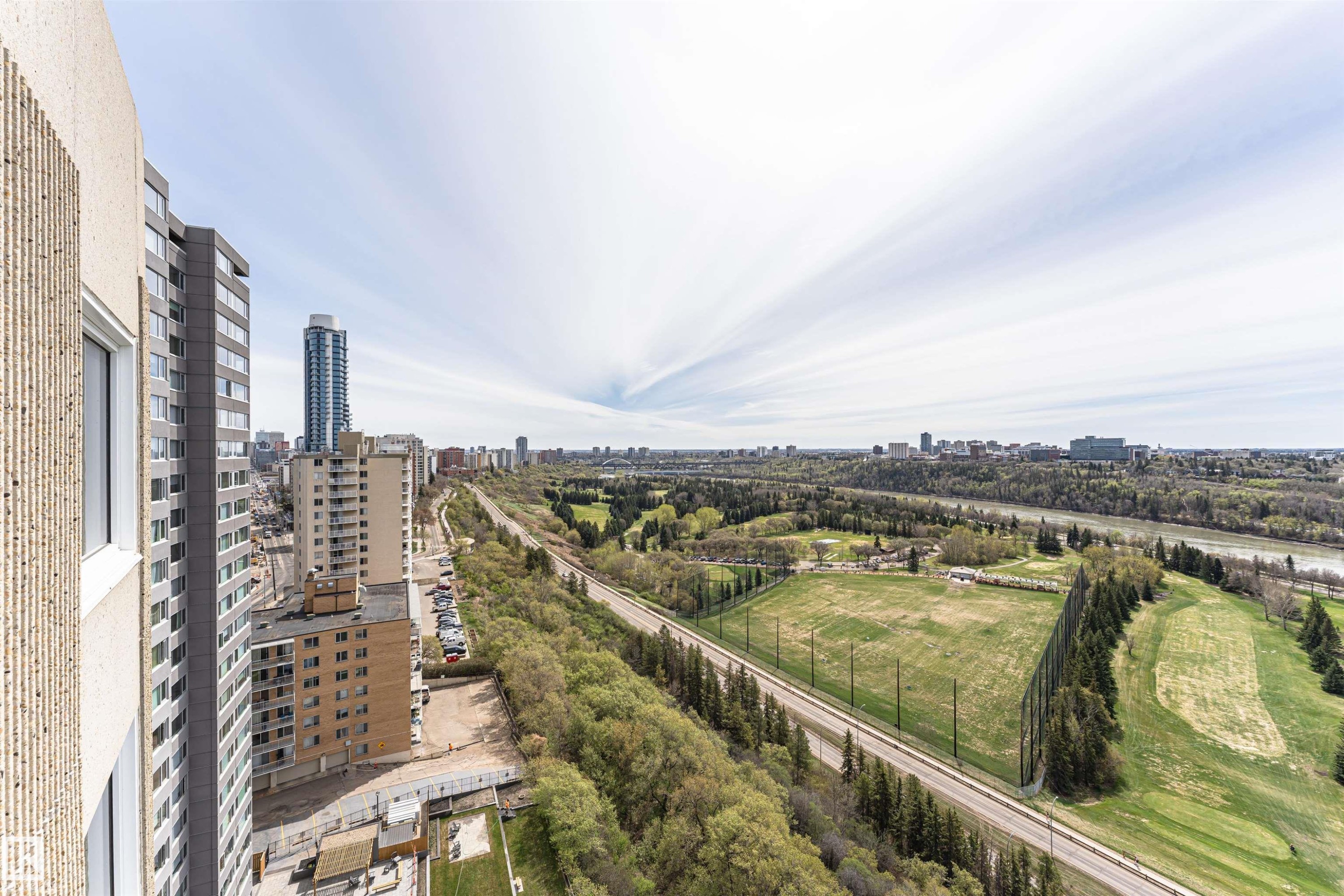 #1806 12303 Jasper Av Nw, Edmonton, AB - Outdoor With View