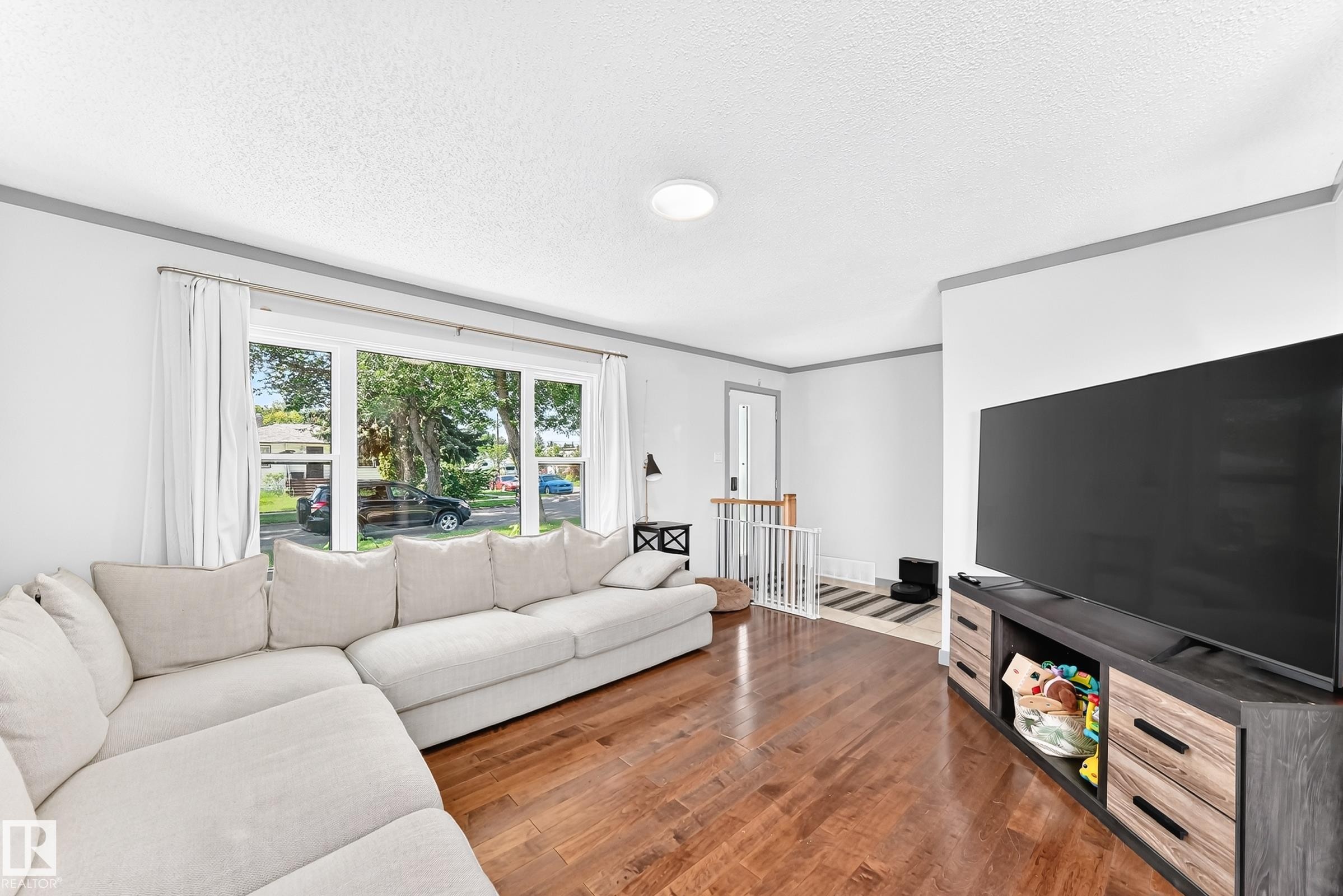 12253 94 Street Nw, Edmonton, AB - Indoor Photo Showing Living Room
