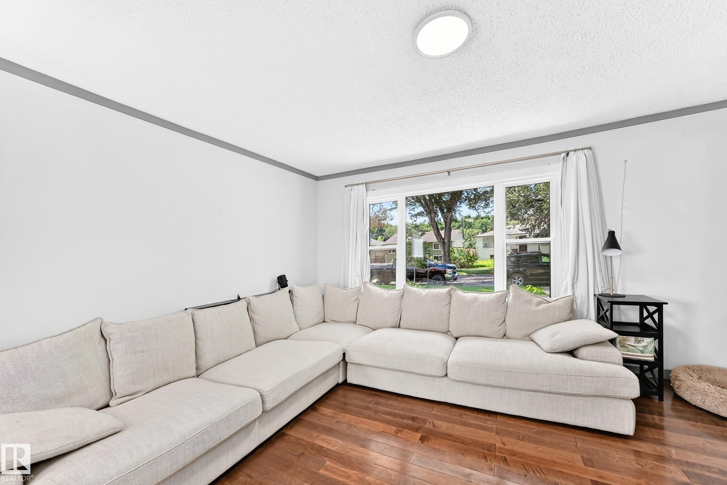 12253 94 Street Nw, Edmonton, AB - Indoor Photo Showing Living Room