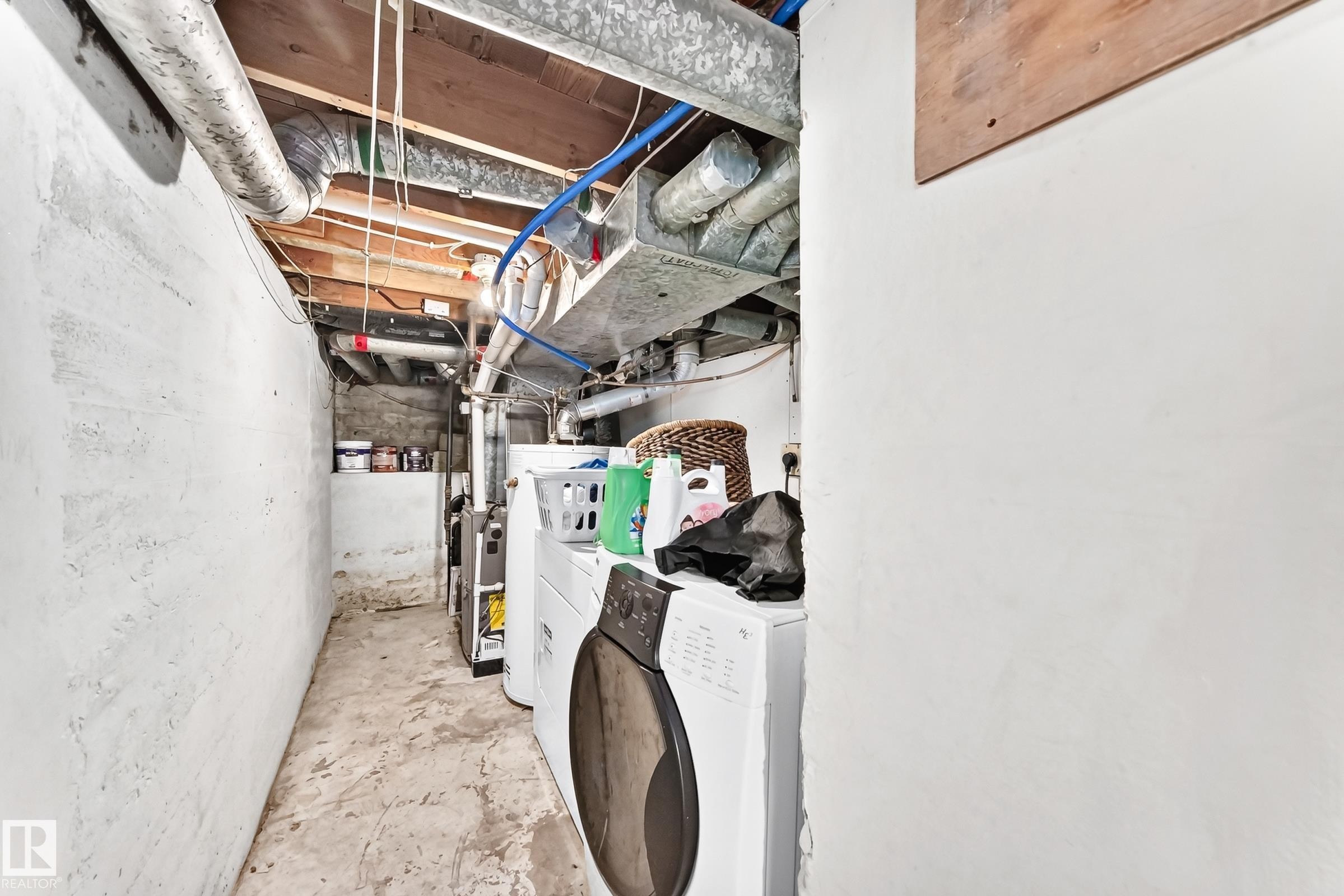 12253 94 Street Nw, Edmonton, AB - Indoor Photo Showing Basement