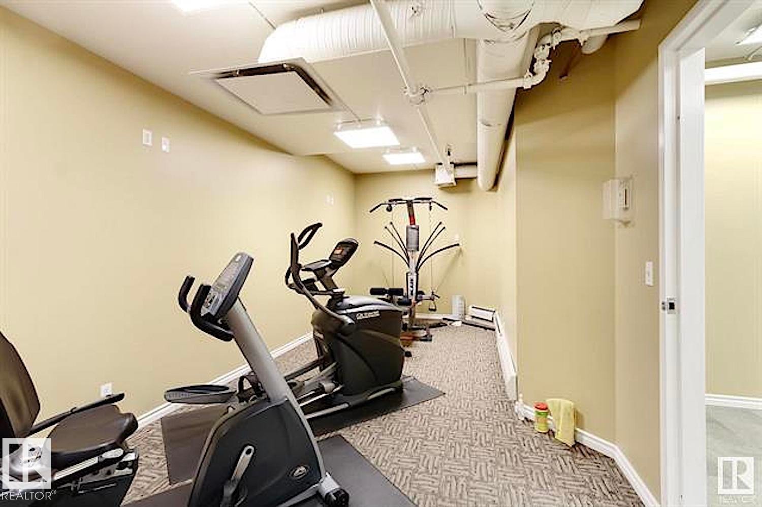 #3308 901 16 St, Cold Lake, AB - Indoor Photo Showing Gym Room