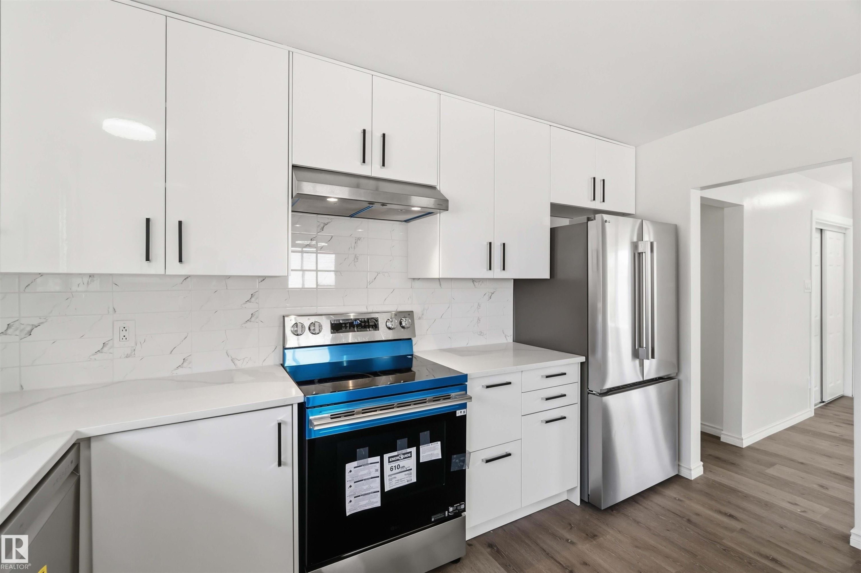 13303 58 Street Nw, Edmonton, AB - Indoor Photo Showing Kitchen With Stainless Steel Kitchen