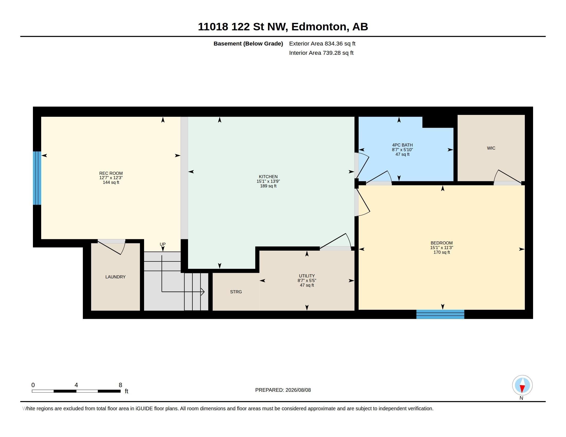 Floor plan - 11018 122 Street Nw, Edmonton, AB - Other