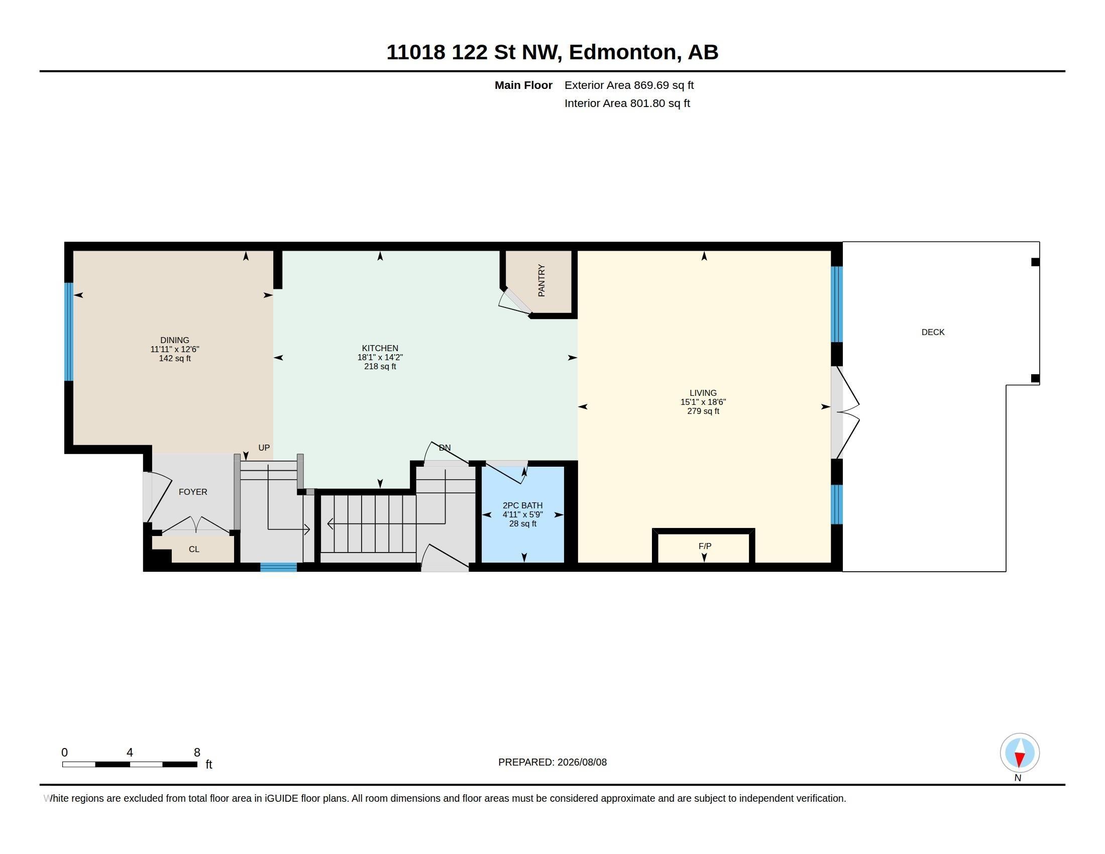 Floor plan - 11018 122 Street Nw, Edmonton, AB - Other
