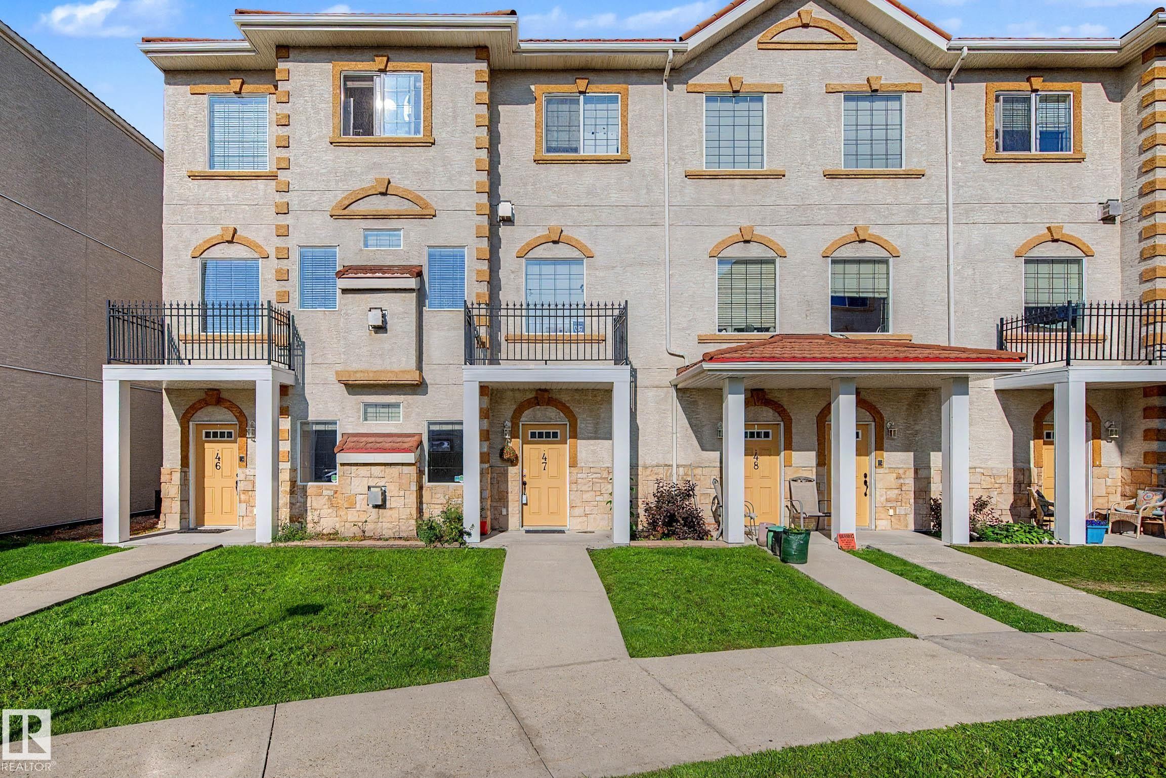 #47 13825 155 Av Nw, Edmonton, AB - Outdoor With Facade