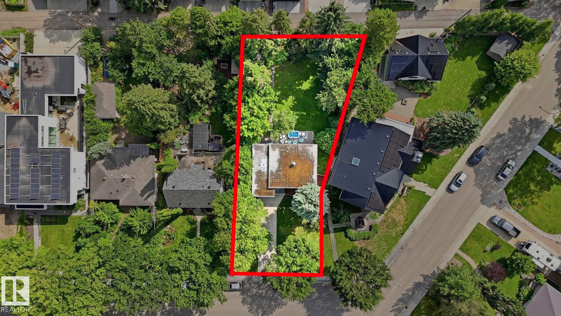 9107 118 Street Nw, Edmonton, AB - Outdoor With View