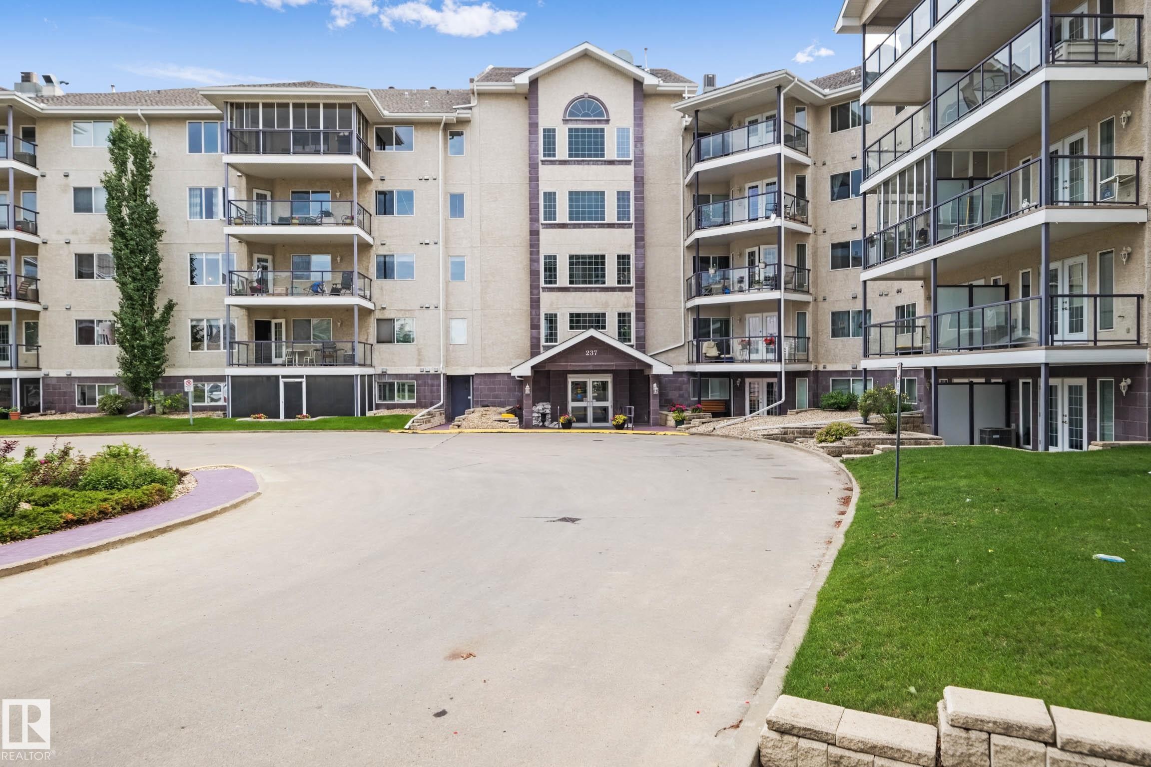 #209 237 Youville Dr E Nw, Edmonton, AB - Outdoor With Balcony With Facade