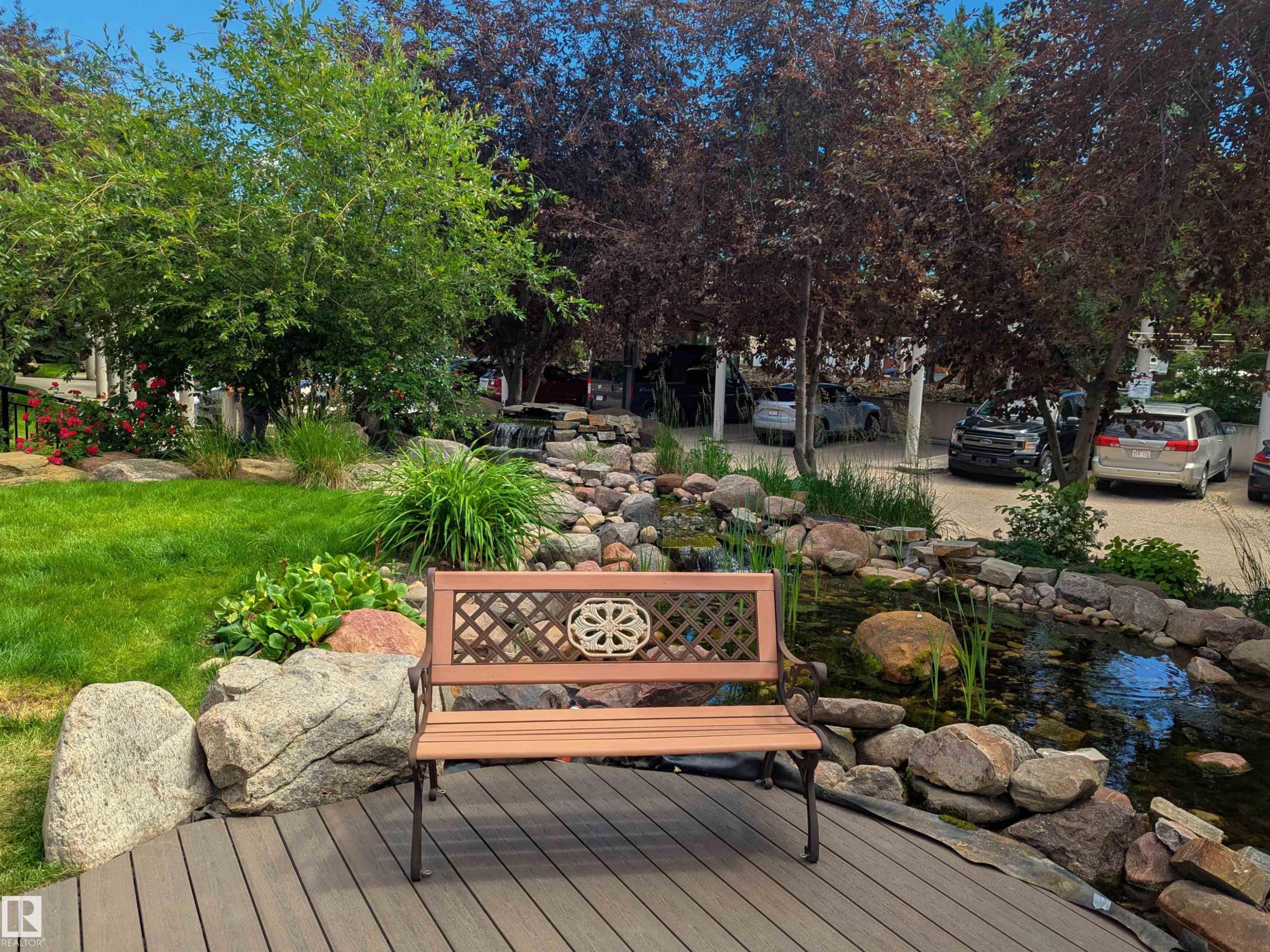 #302 9811 96A St Nw, Edmonton, AB - Outdoor With Deck Patio Veranda