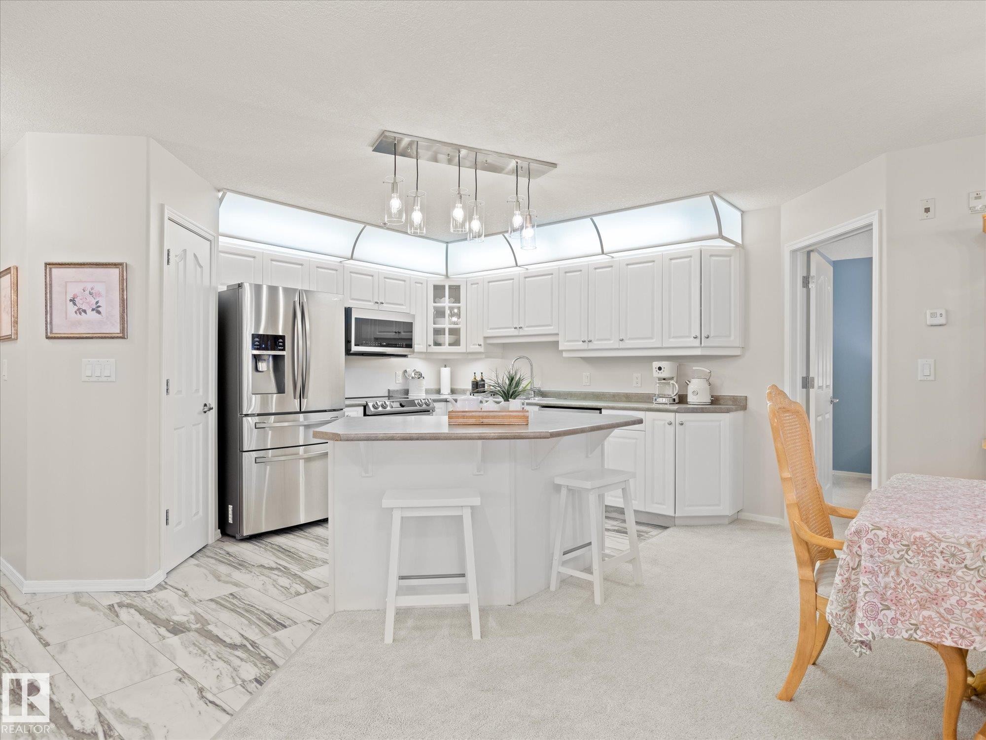 #223 9008 99 Av Nw, Edmonton, AB - Indoor Photo Showing Kitchen