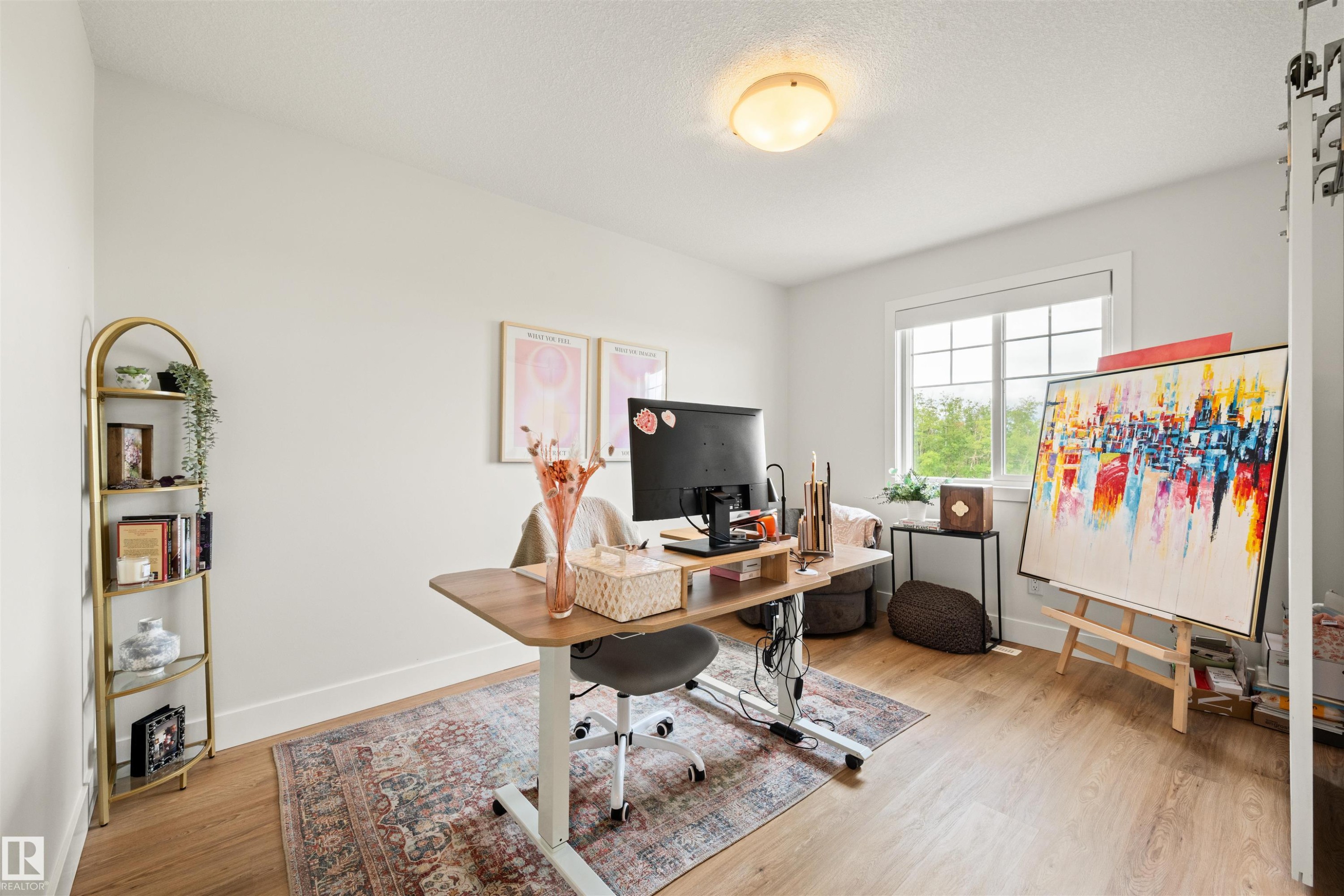 3837 Robins Crescent Nw, Edmonton, AB - Indoor Photo Showing Office