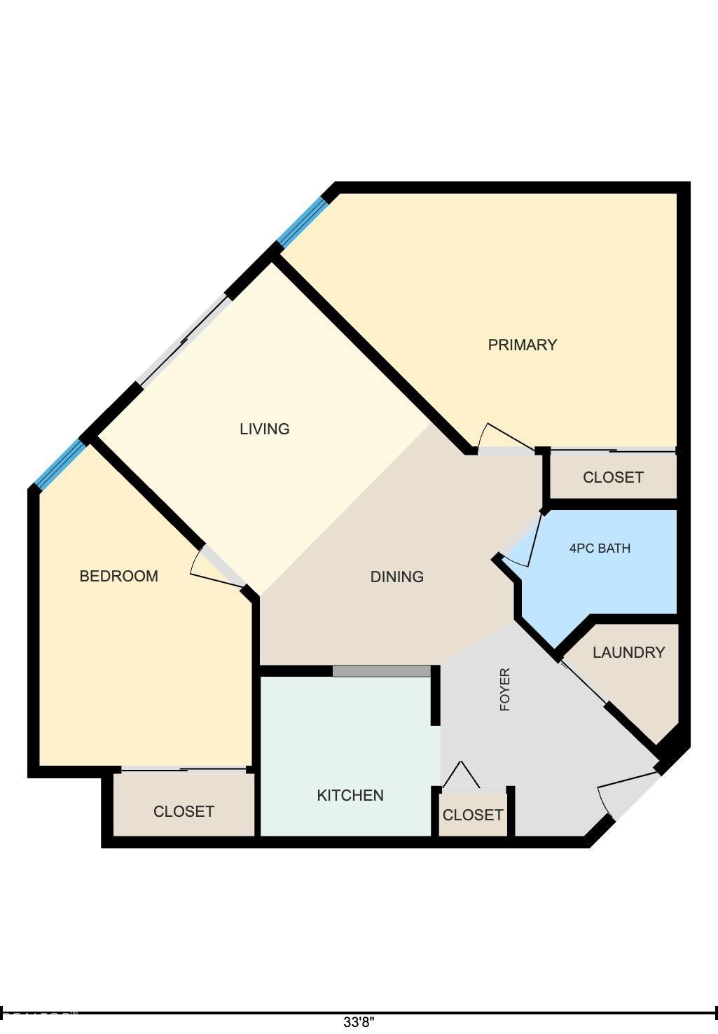 Floor plan - #208 6710 158 Av Nw, Edmonton, AB - Other