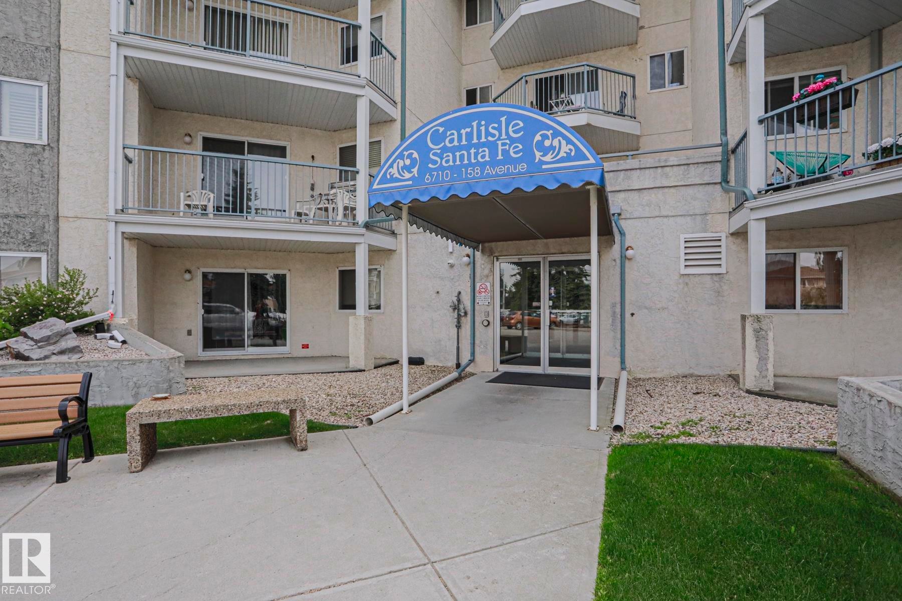 #208 6710 158 Av Nw, Edmonton, AB - Outdoor With Balcony