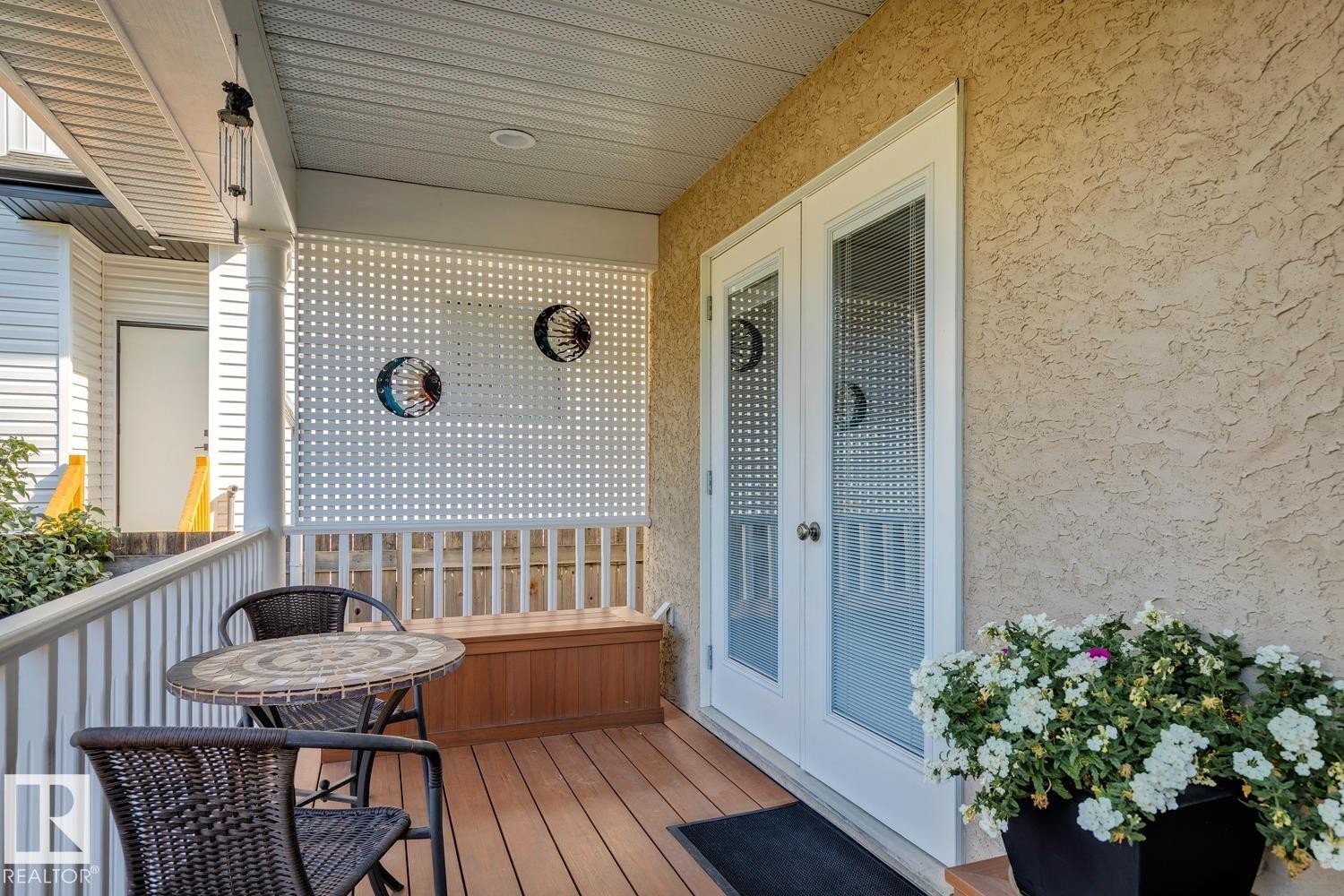 11030 122 Street Nw, Edmonton, AB - Outdoor With Deck Patio Veranda With Exterior