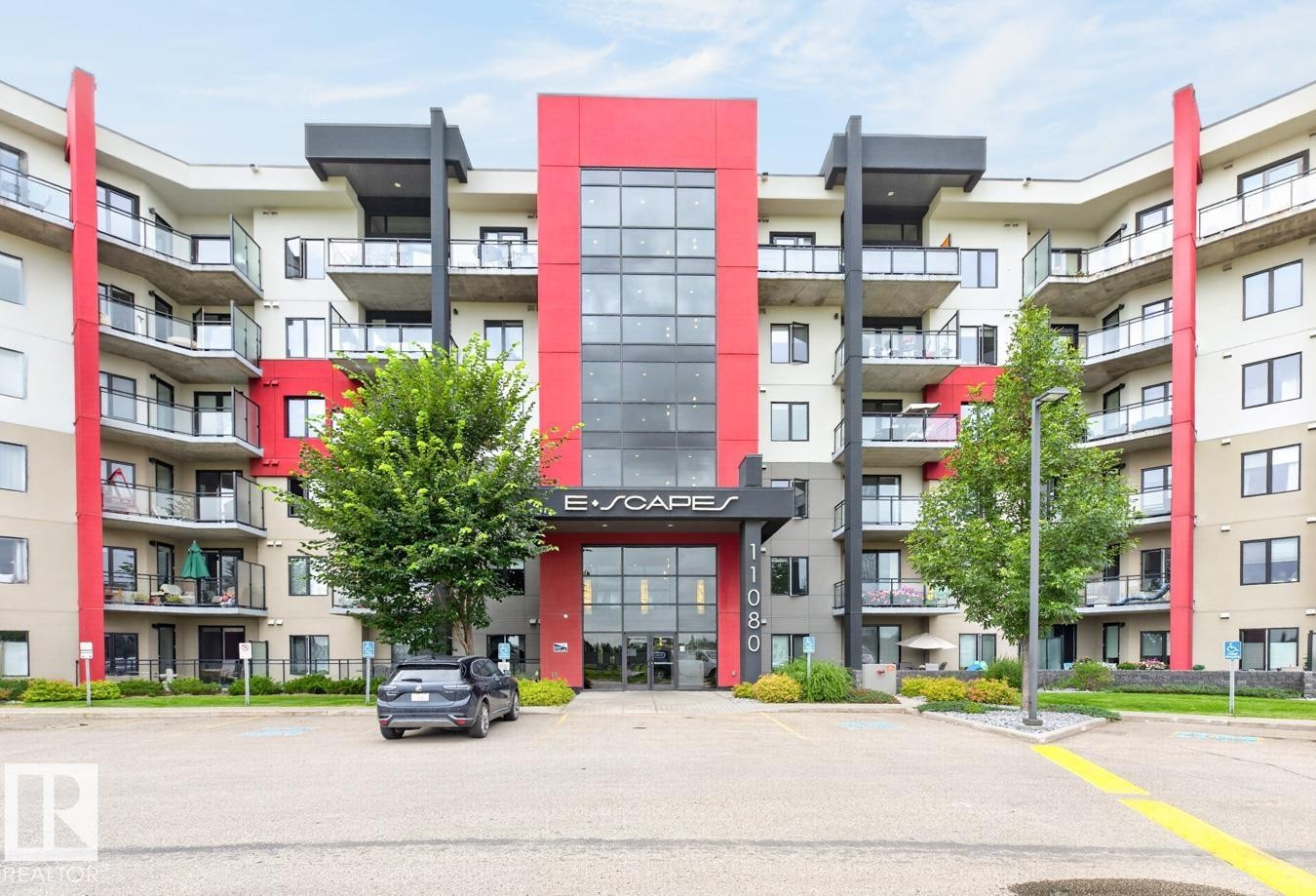 #510 11080 Ellerslie Rd Sw, Edmonton, AB - Outdoor With Balcony With Facade