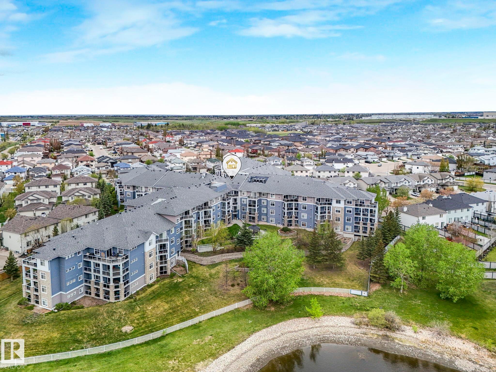 #208 16035 132 St Nw, Edmonton, AB - Outdoor With View