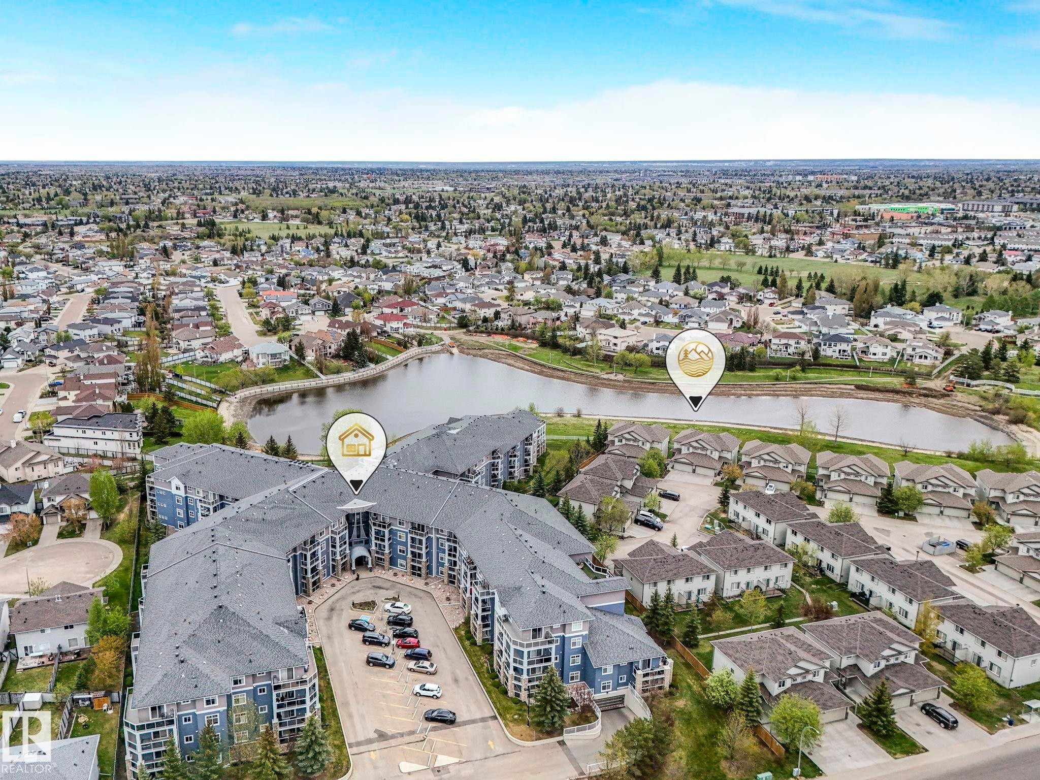 #208 16035 132 St Nw, Edmonton, AB - Outdoor With View