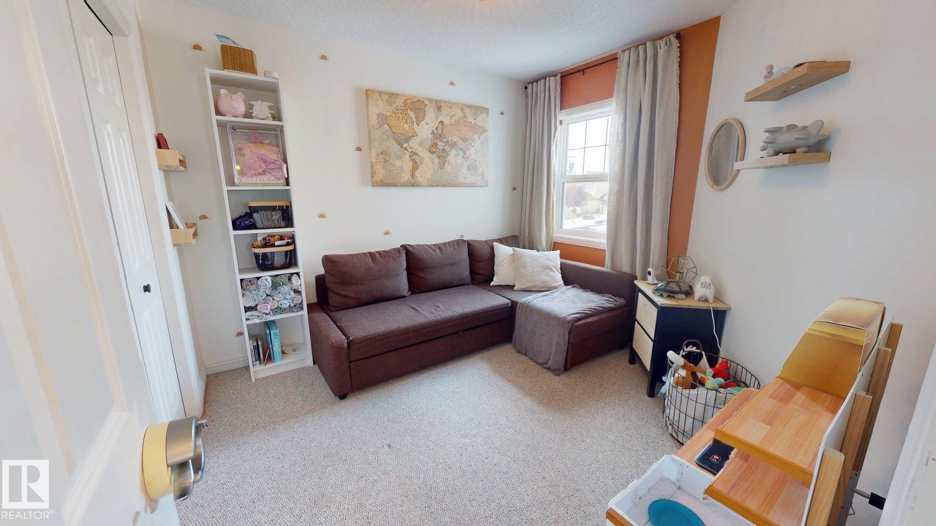 1303 117St Sw, Edmonton, AB - Indoor Photo Showing Living Room