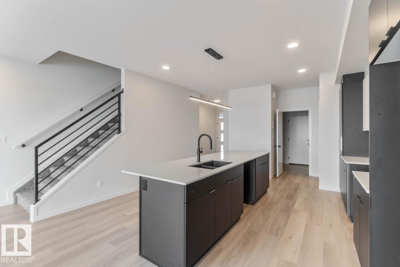 37 Devonshire Drive, Sherwood Park, AB - Indoor Photo Showing Kitchen With Double Sink