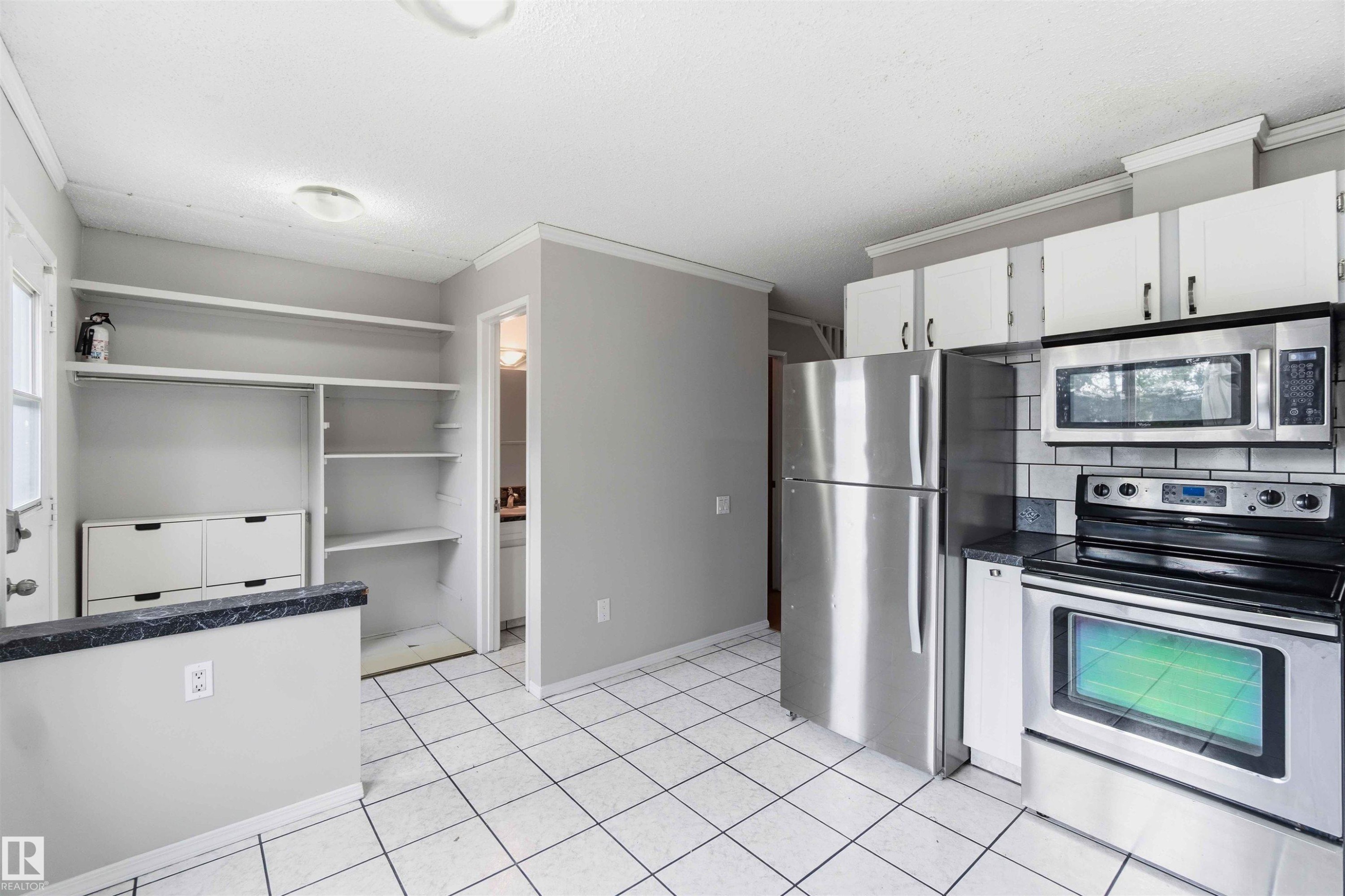 7963 178 Street Nw, Edmonton, AB - Indoor Photo Showing Kitchen With Stainless Steel Kitchen