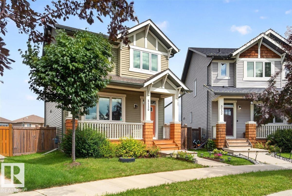 3150 Carpenter Landing Sw, Edmonton, AB - Outdoor With Deck Patio Veranda With Facade