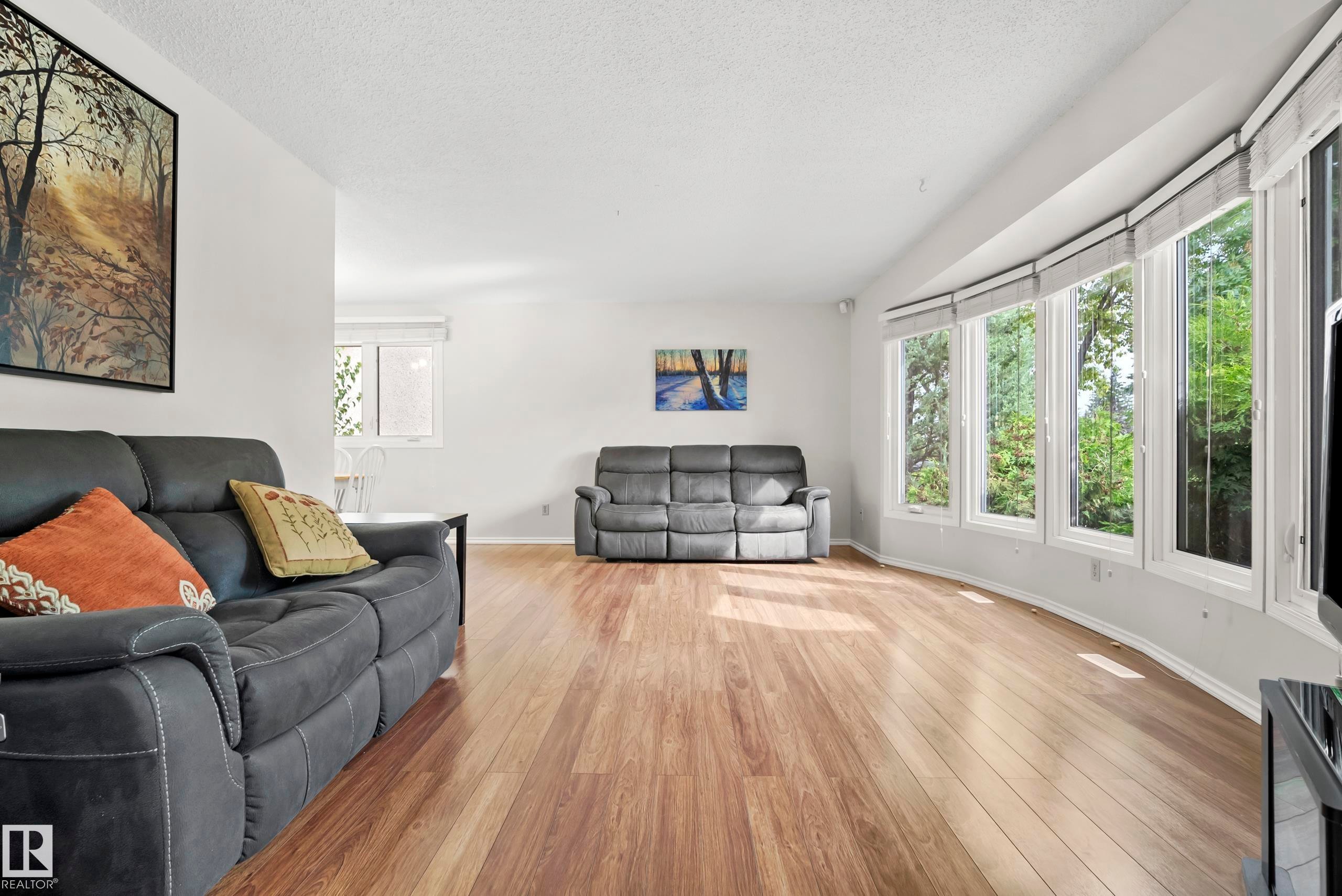 17312 105 Street Nw, Edmonton, AB - Indoor Photo Showing Living Room