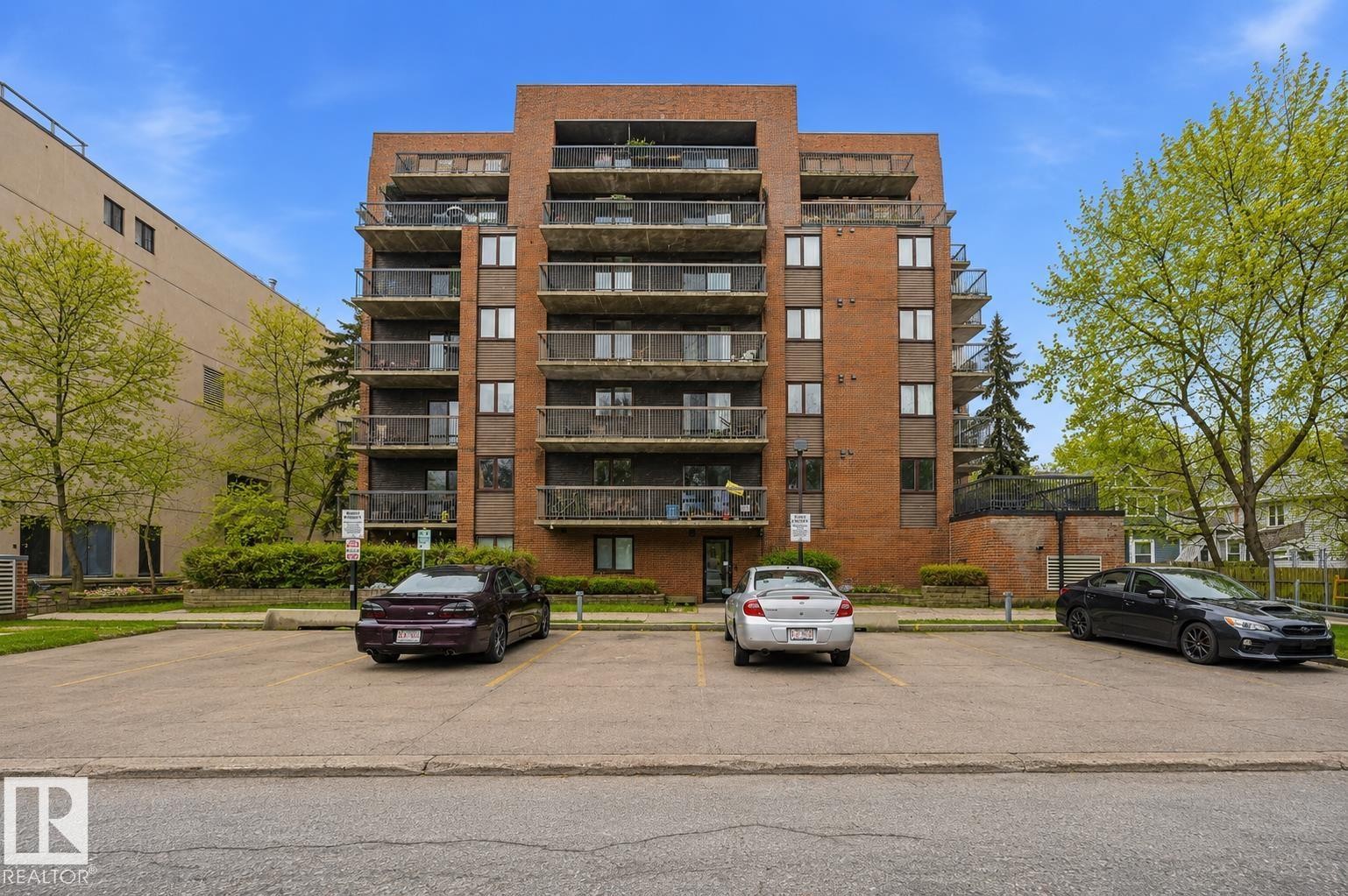 9929 113 Street Nw, Edmonton, AB - Outdoor With Balcony With Facade