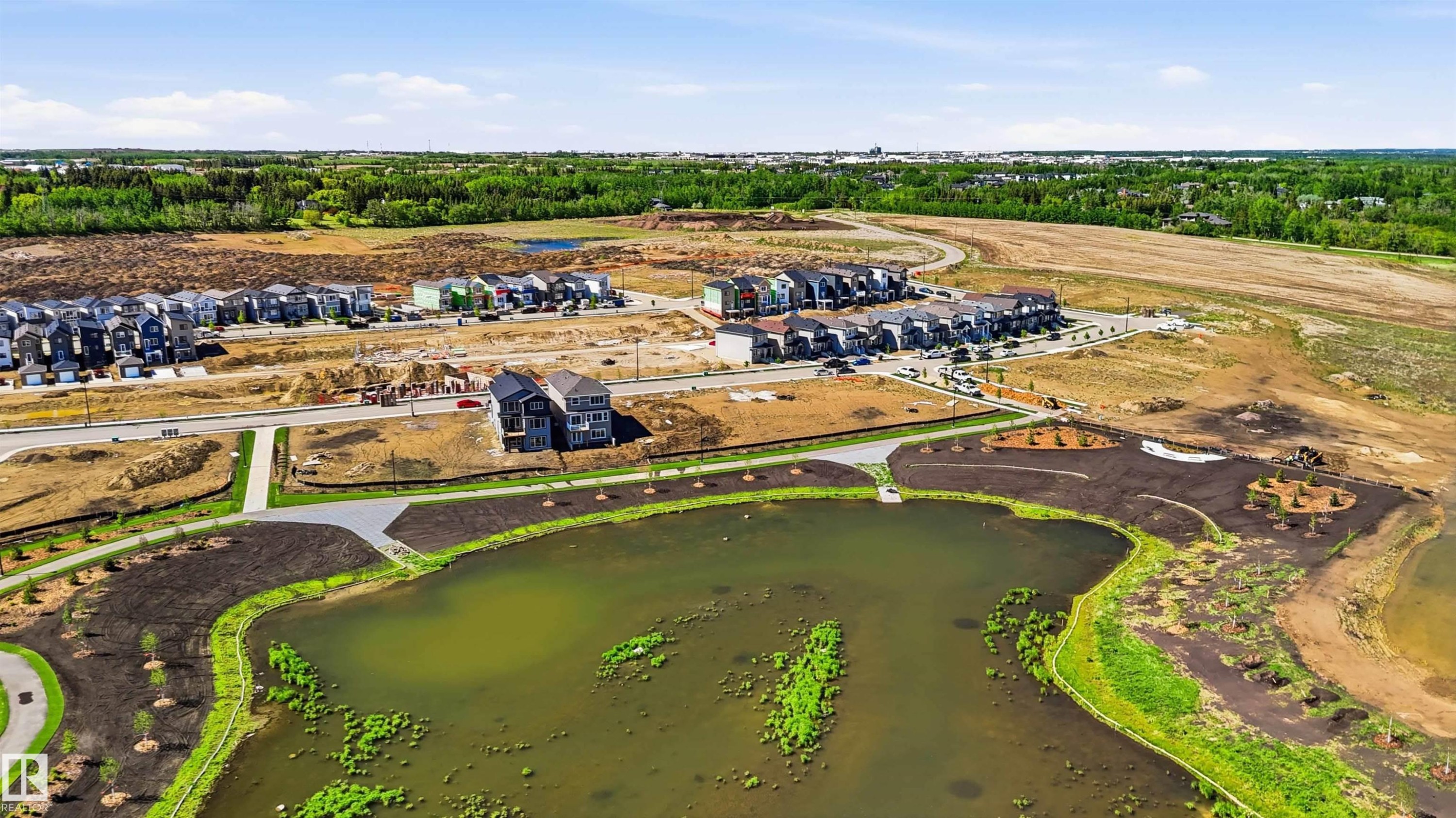 4582 Warbler Loop Nw, Edmonton, AB - Outdoor With View