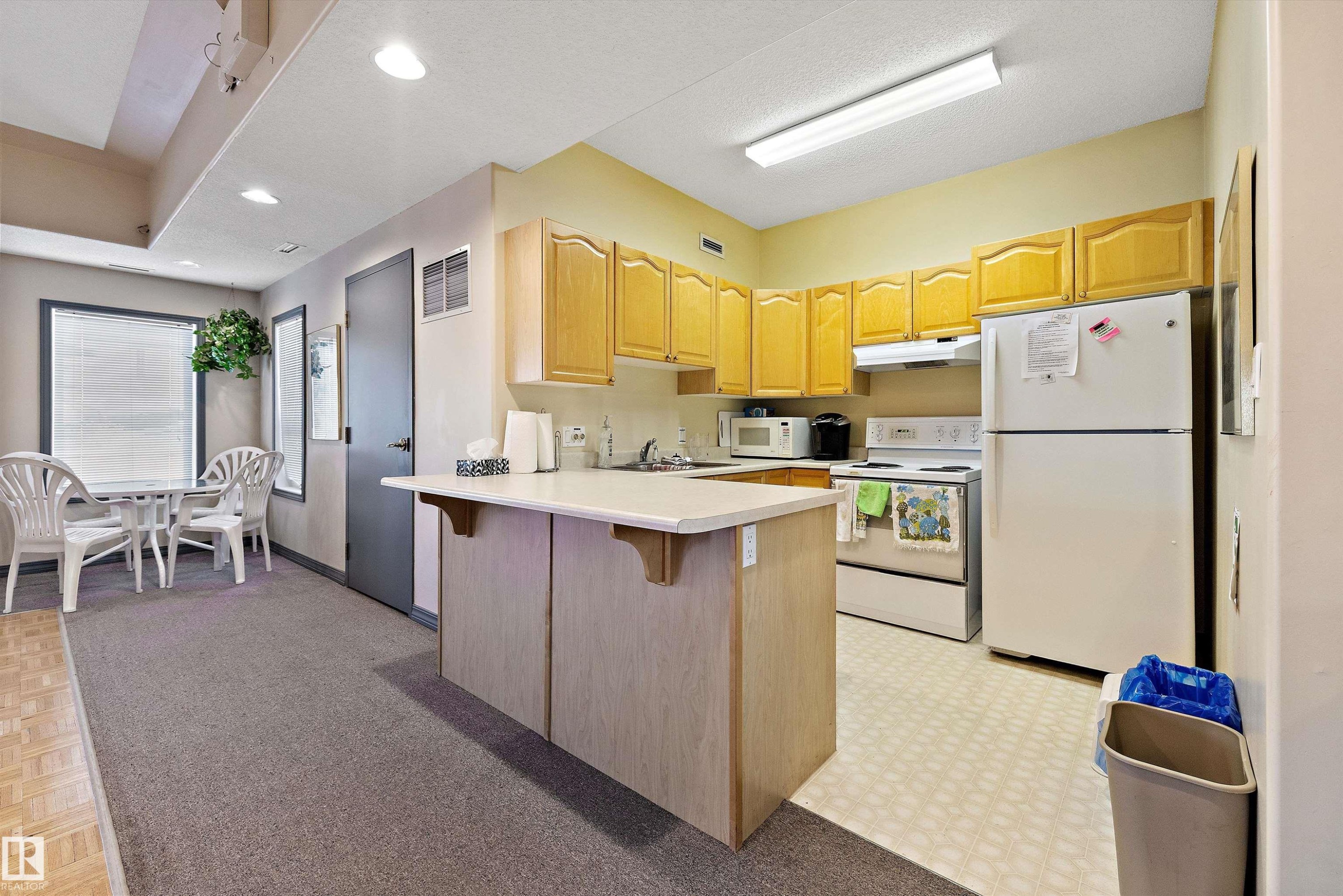 #123 215 Blackburn Dr E Sw, Edmonton, AB - Indoor Photo Showing Kitchen