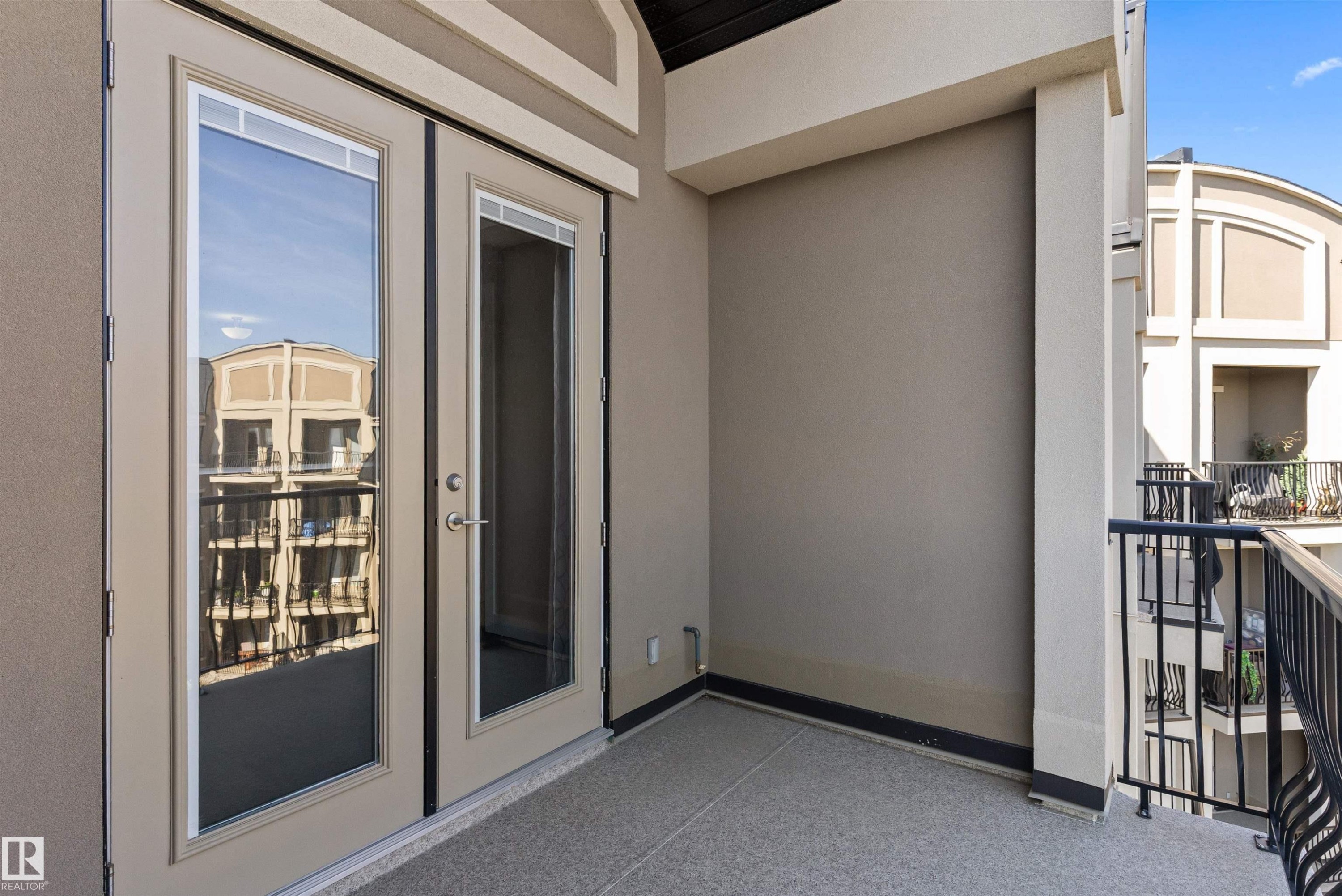 #449 6079 Maynard Wy Nw, Edmonton, AB - Outdoor With Balcony With Exterior