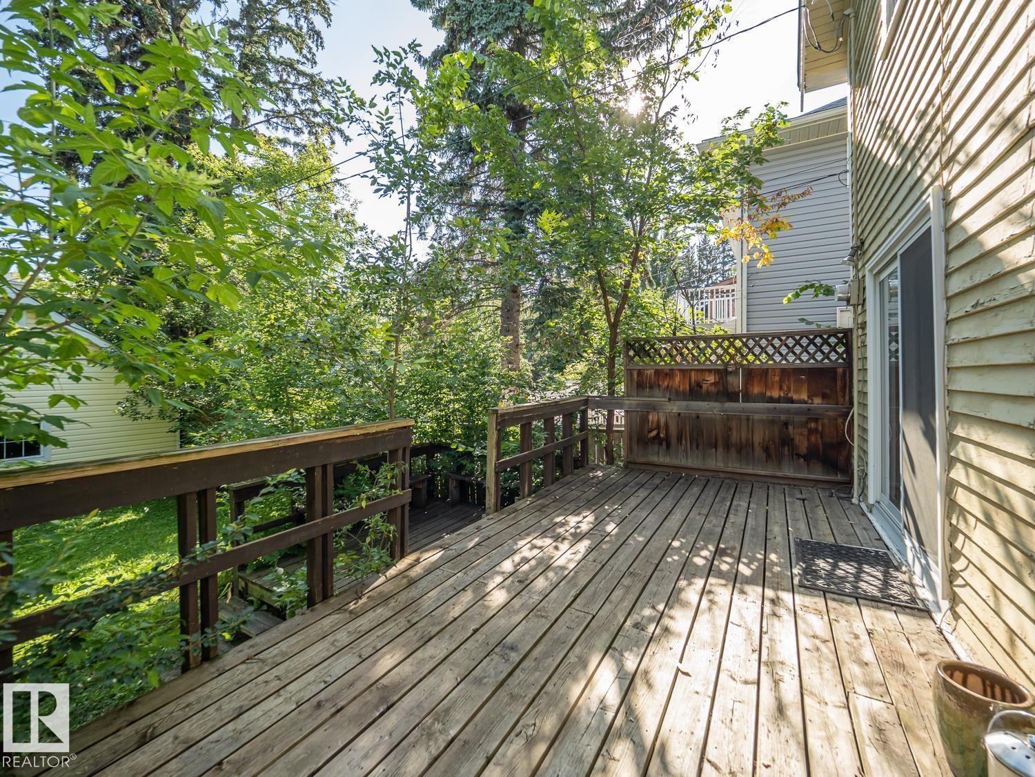 11005 80 Avenue Nw, Edmonton, AB - Outdoor With Deck Patio Veranda With Exterior