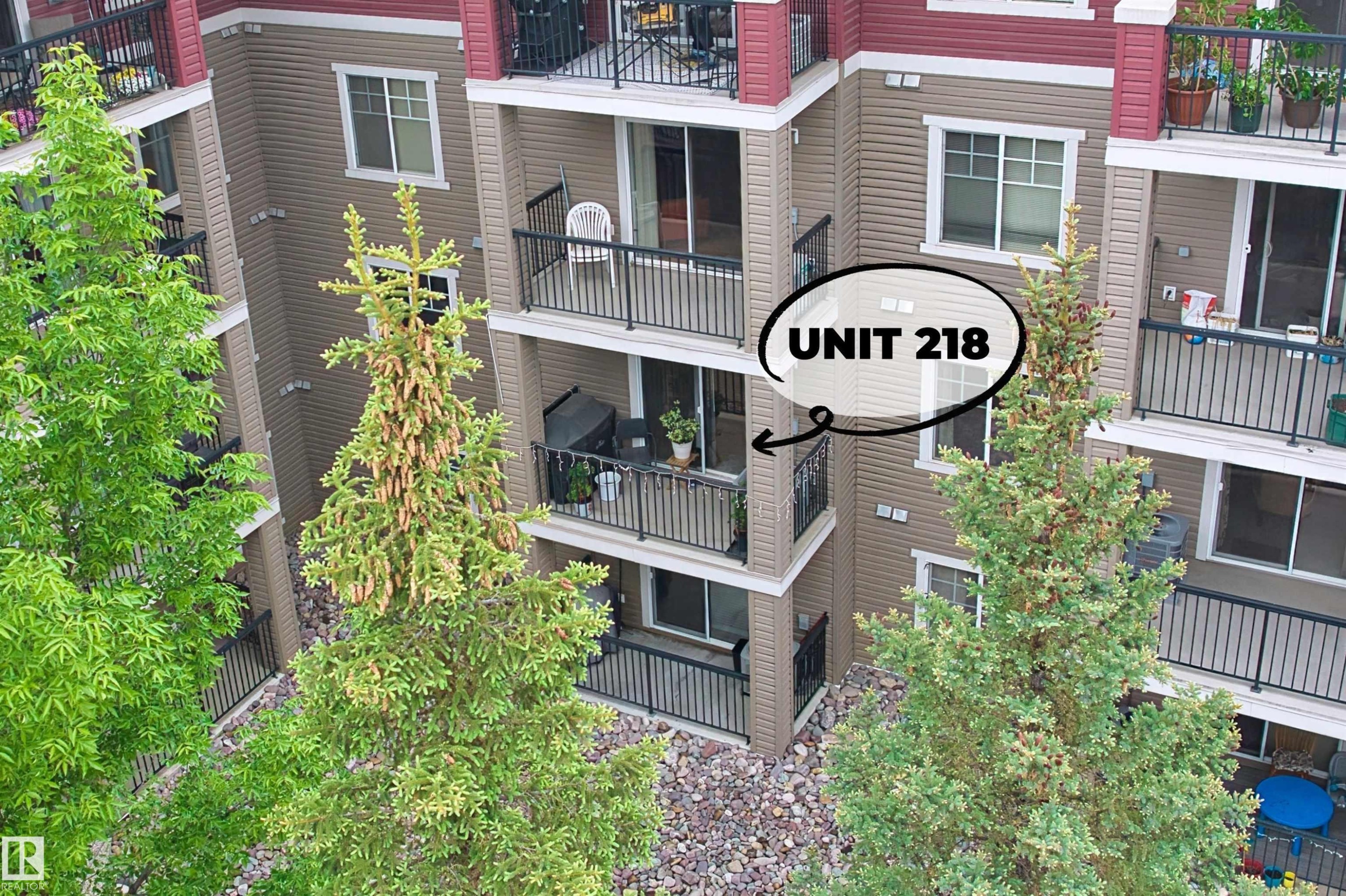 #218 2098 Blackmud Creek Dr Sw, Edmonton, AB - Outdoor With Balcony With Exterior