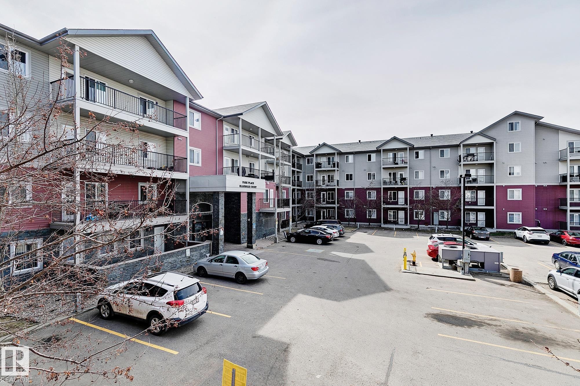 #203 111 Edwards Dr Sw, Edmonton, AB - Outdoor With Balcony