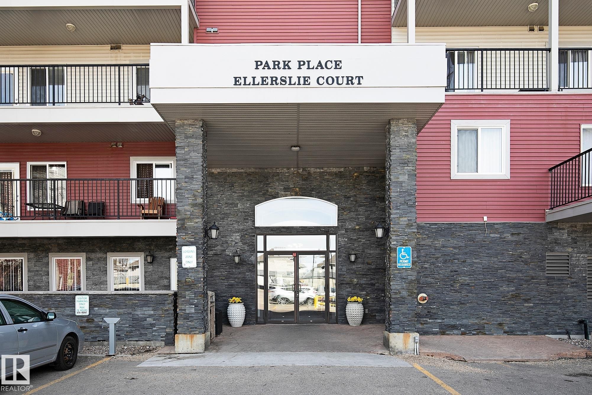 #203 111 Edwards Dr Sw, Edmonton, AB - Outdoor With Balcony With Exterior