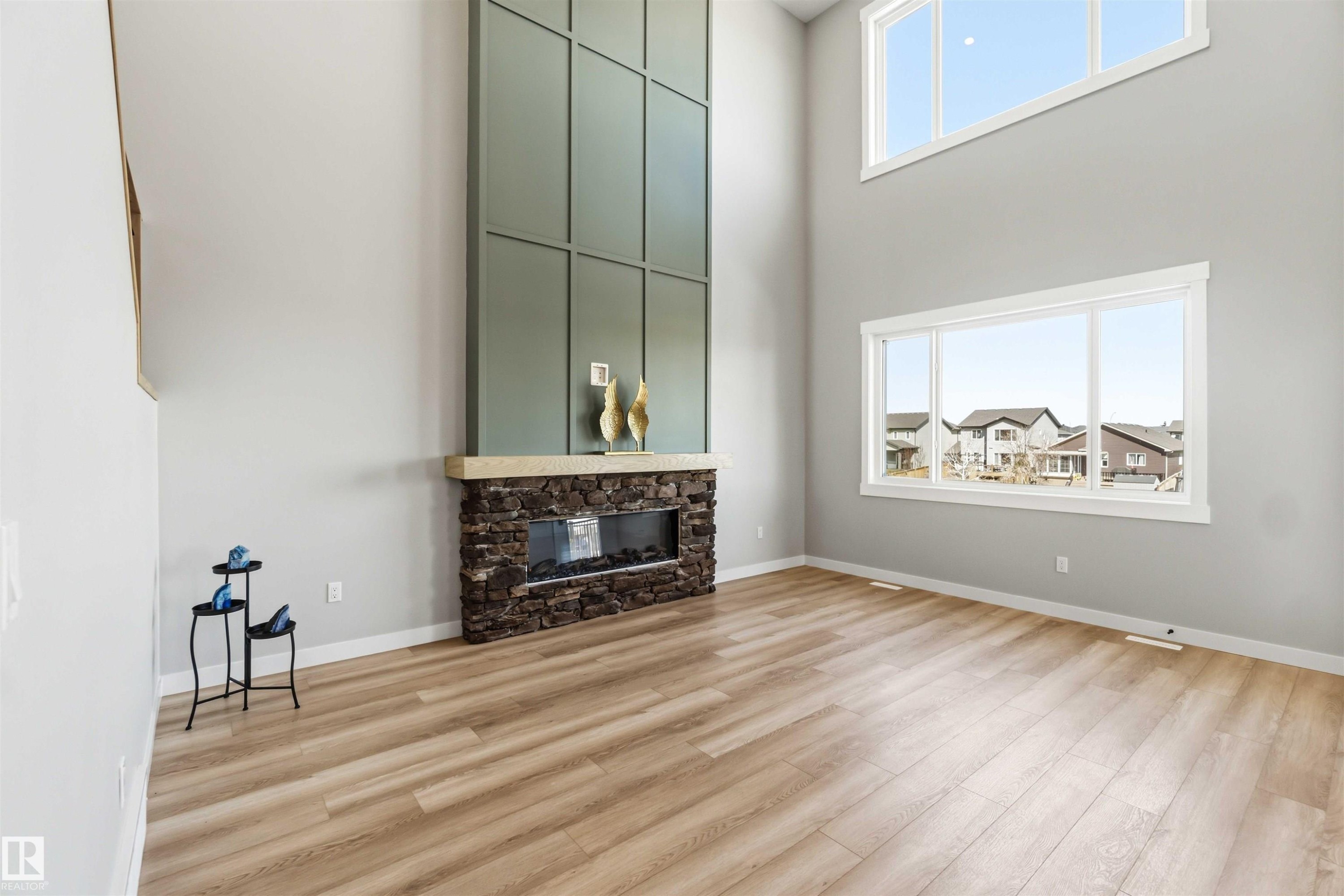 28 Harley Way, Spruce Grove, AB - Indoor With Fireplace