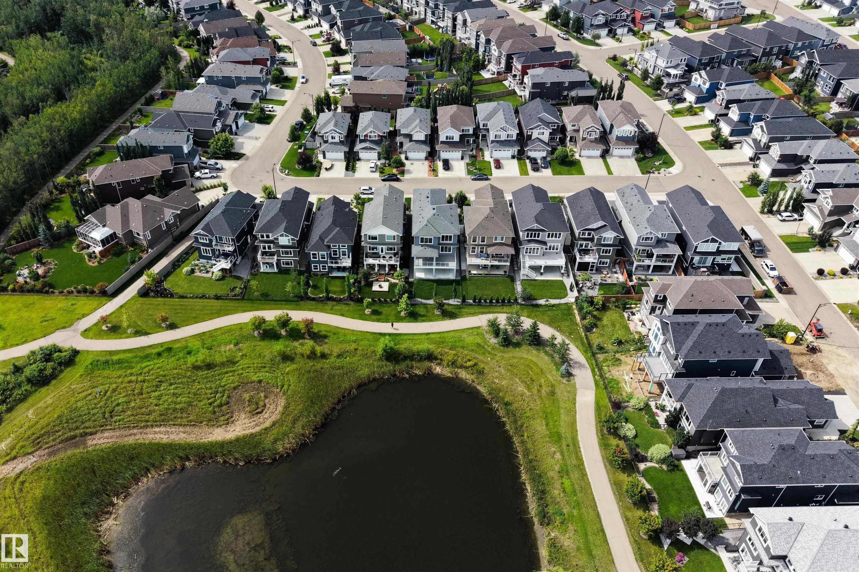 3415 Chickadee Drive Nw, Edmonton, AB - Outdoor With View