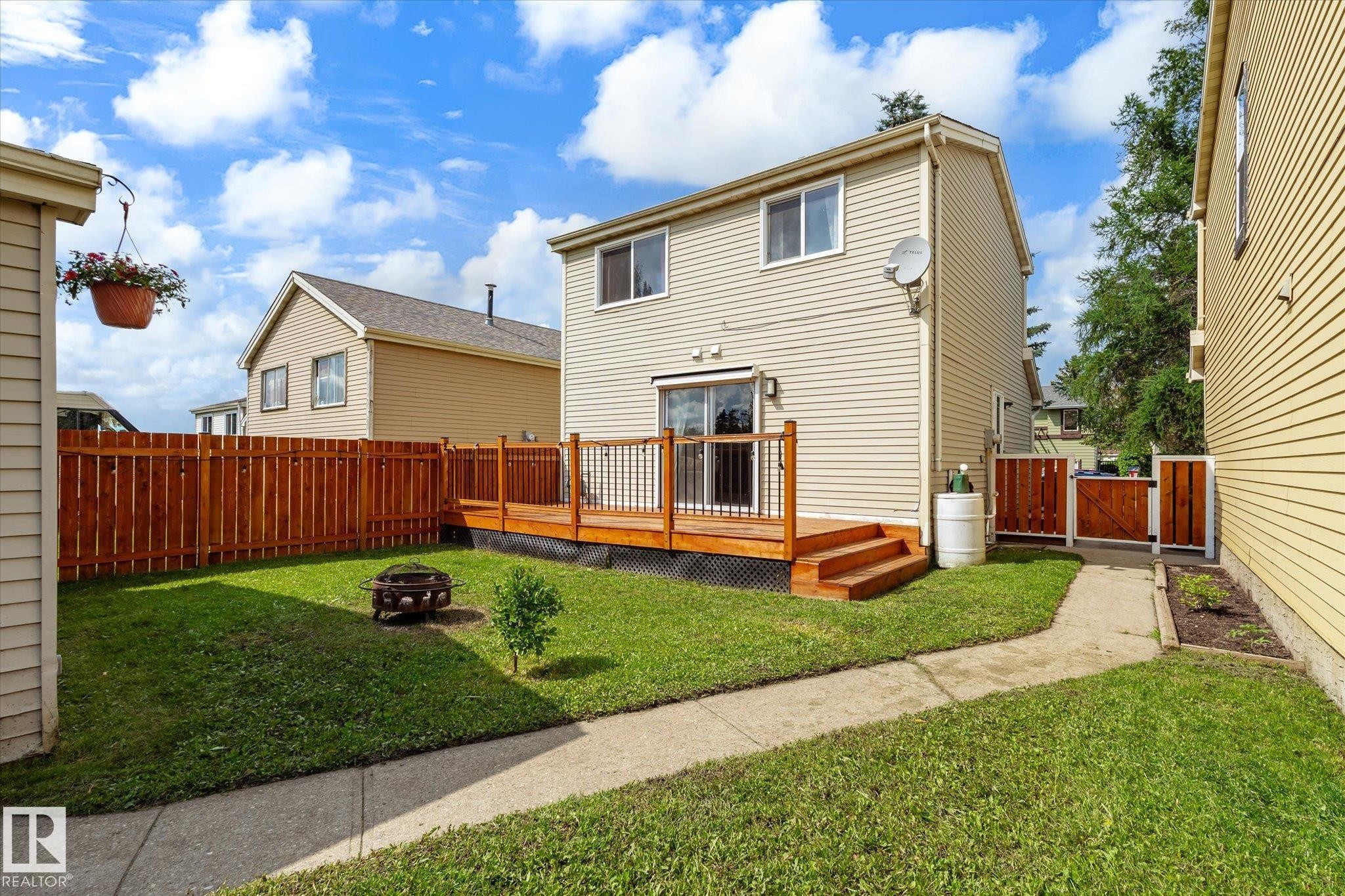51 Birch Drive, Gibbons, AB - Outdoor With Deck Patio Veranda With Exterior